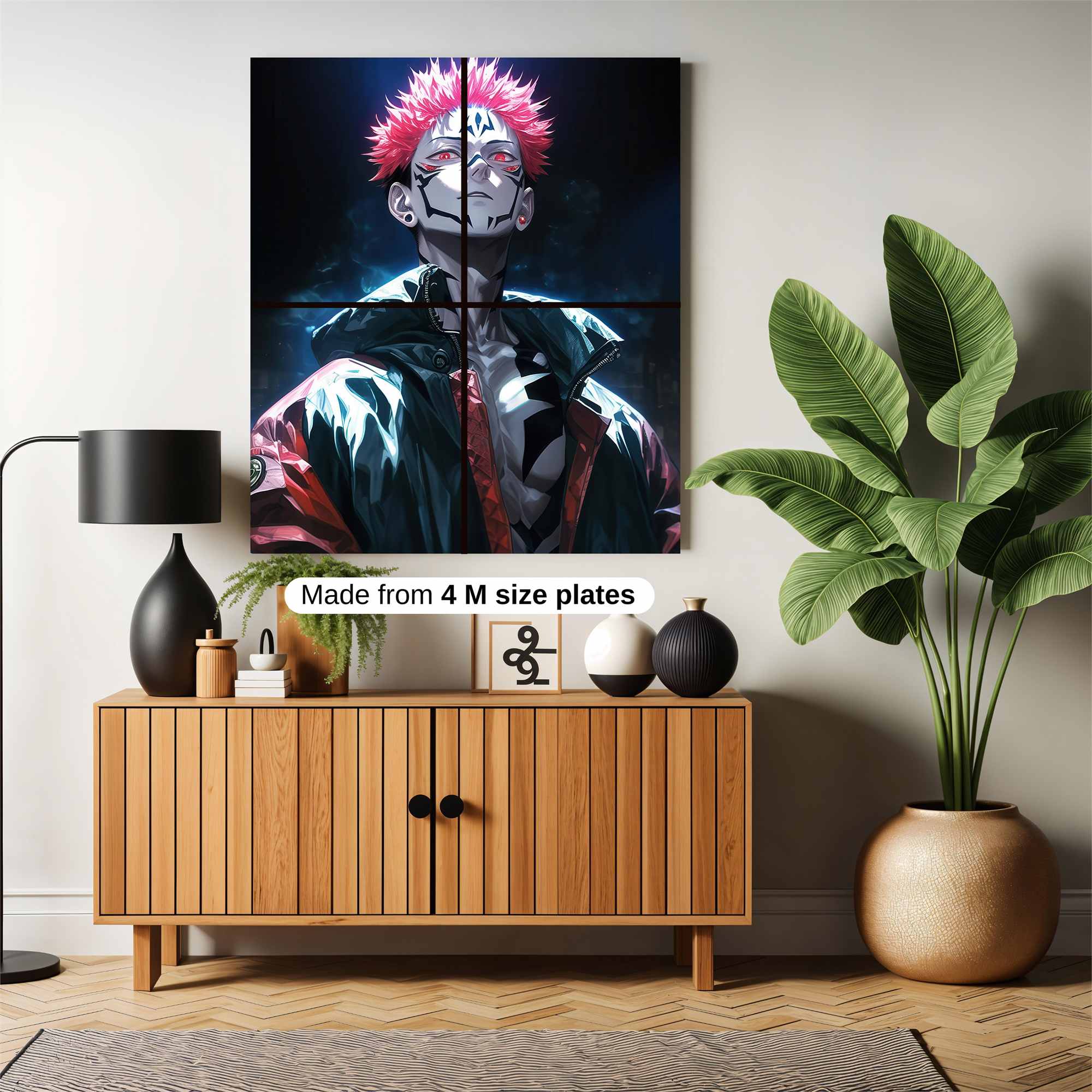 Sukuna Sinister Safe Wall Magnetic / M