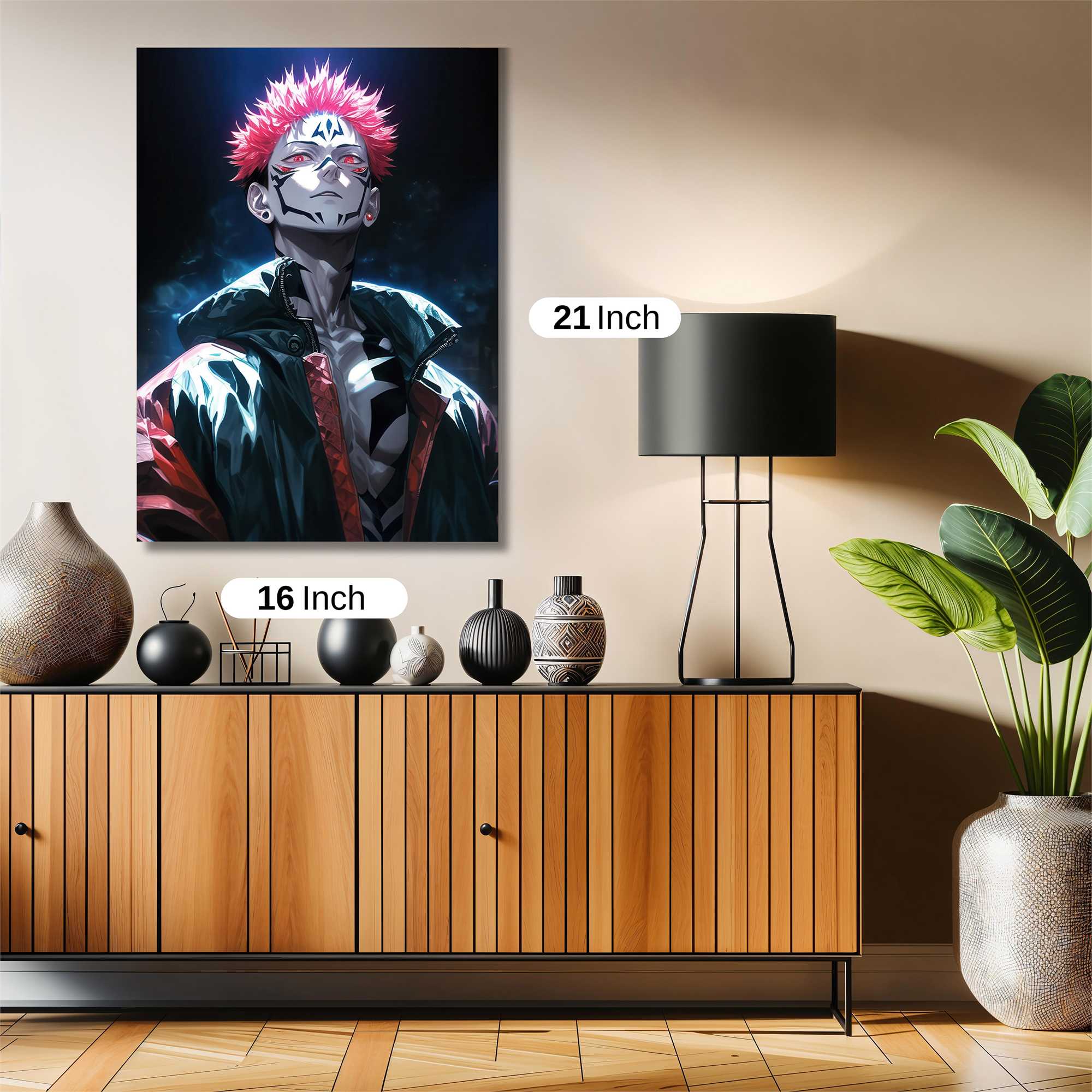 Sukuna Sinister Safe Wall Magnetic / M