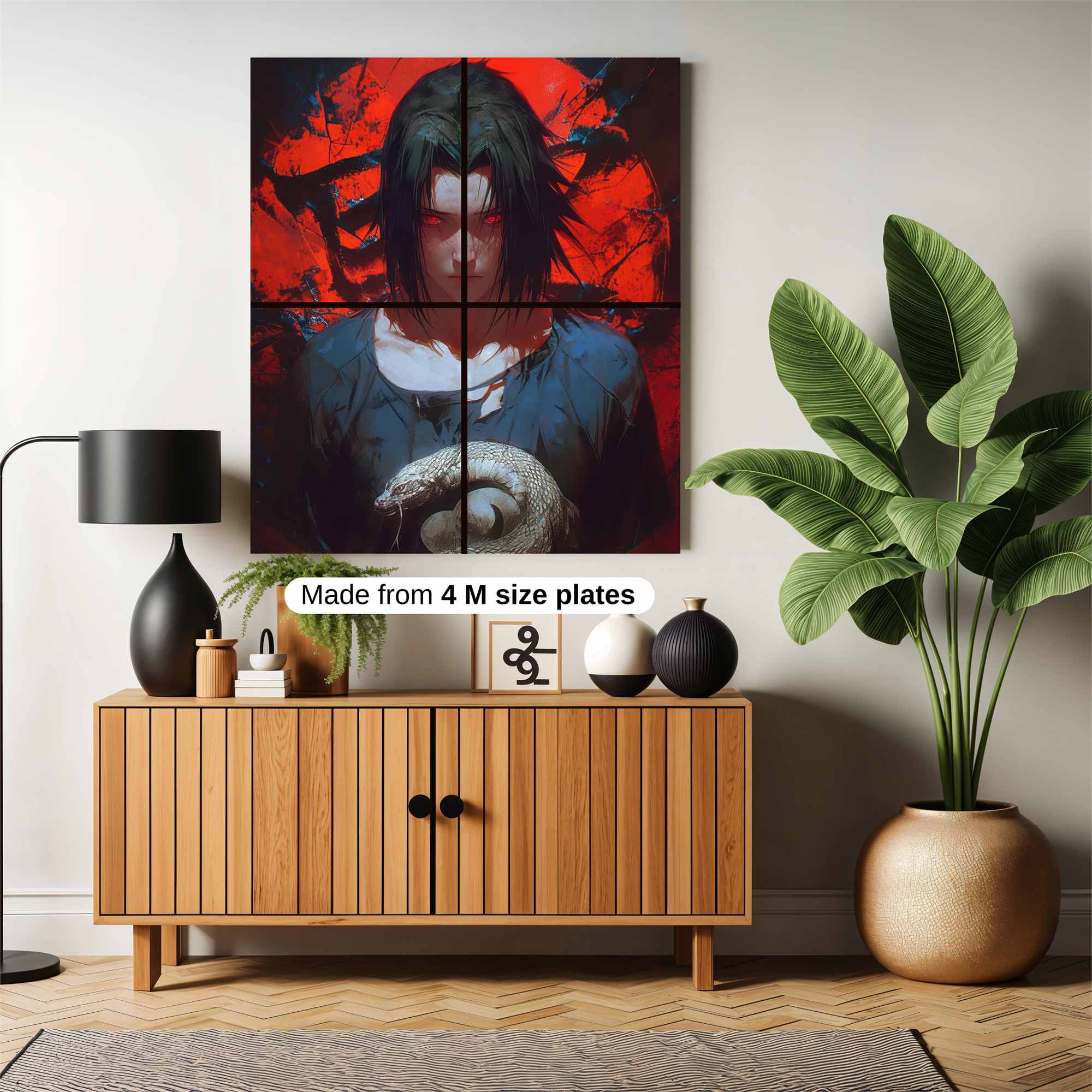 Sasuke Sombre Safe Wall Magnetic / M