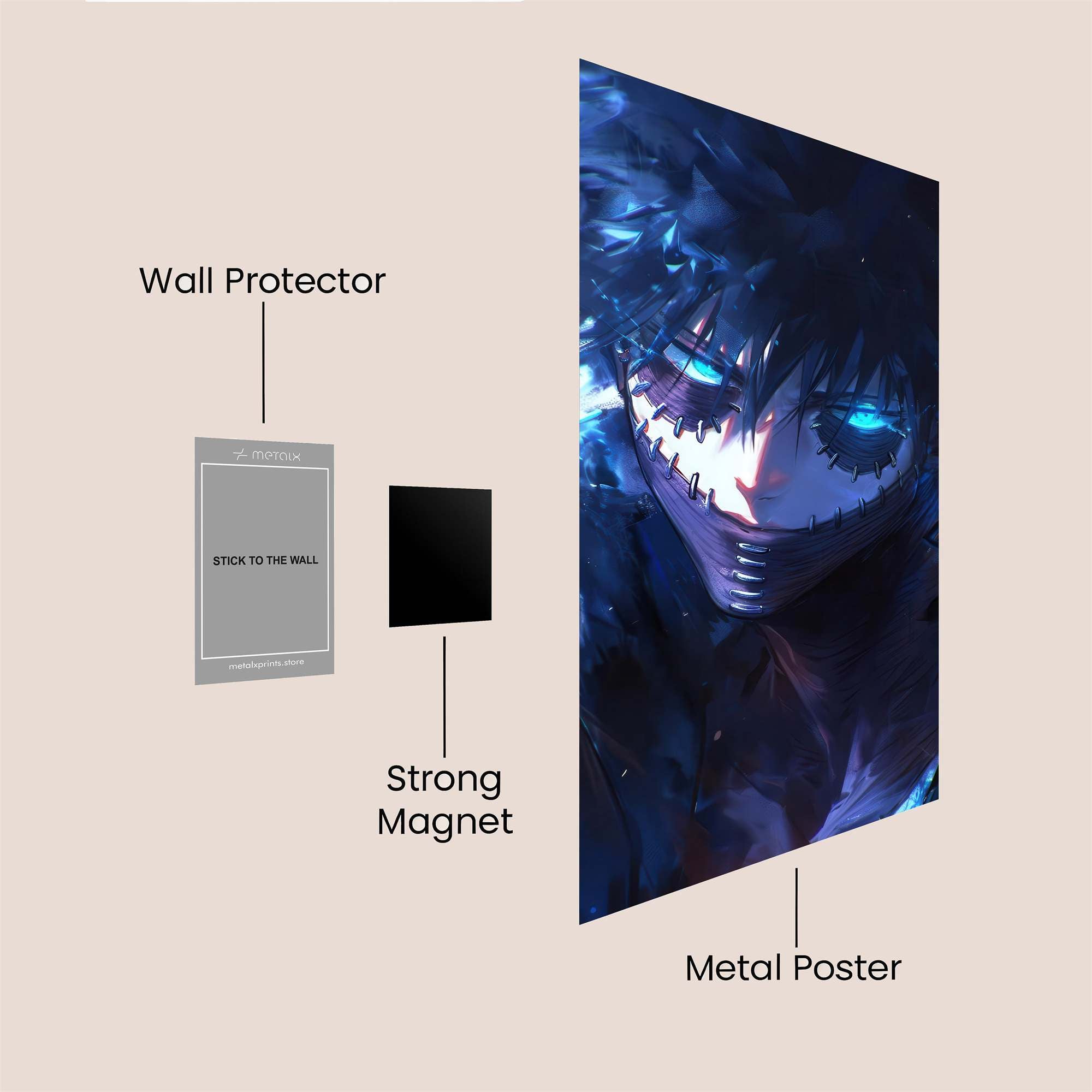 Dabi Despair Safe Wall Magnetic / M