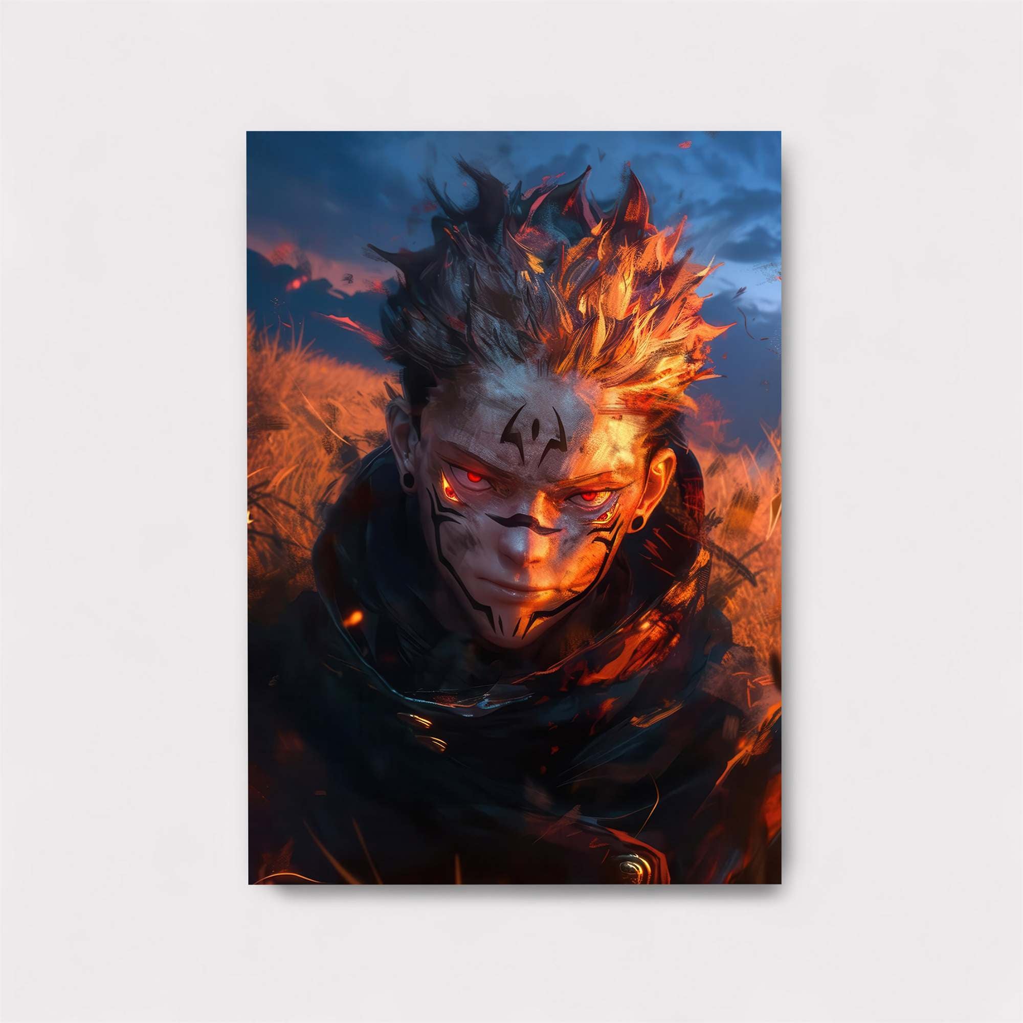 Sukuna Inferno Safe Wall Magnetic / M