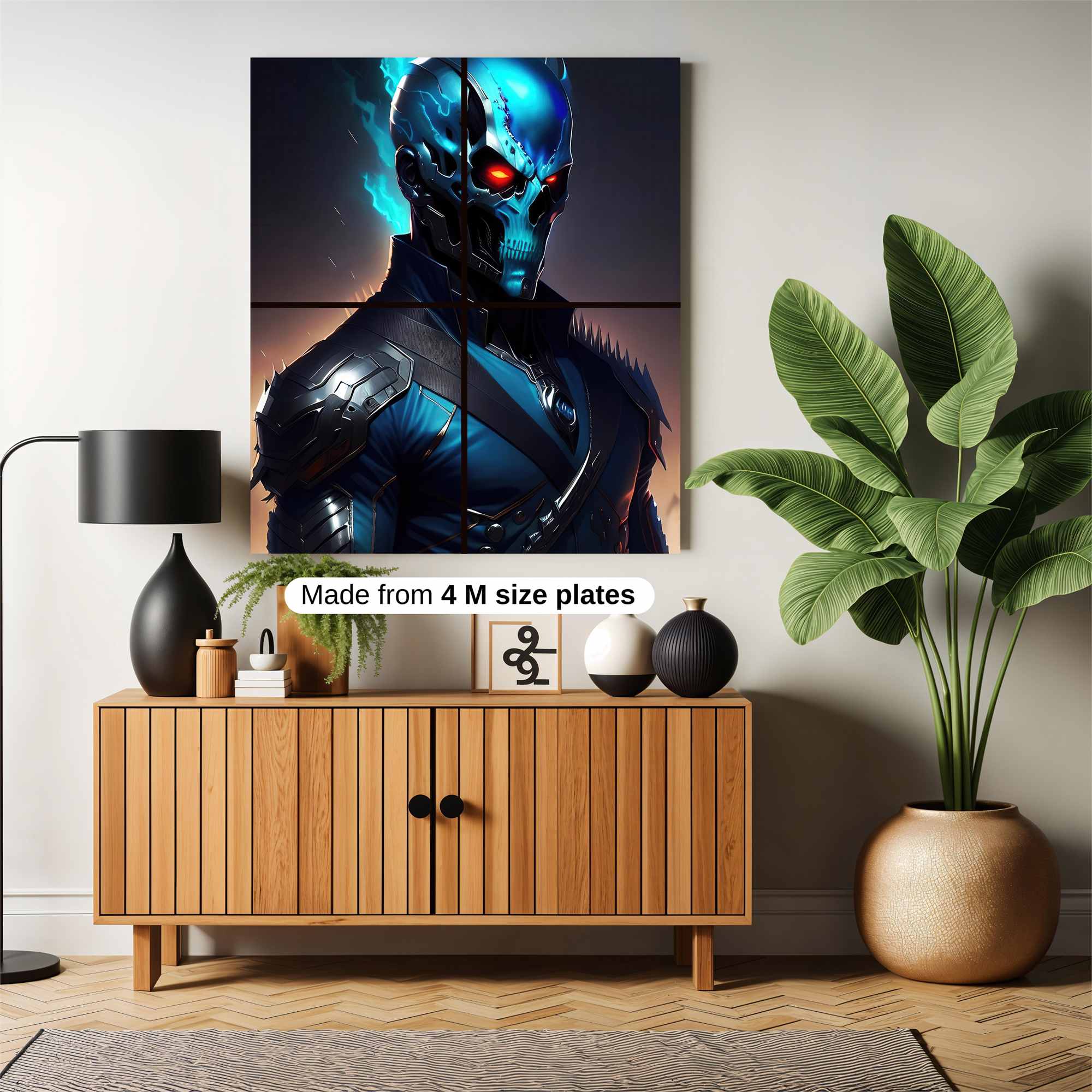 Ghost Rider - Eerie Safe Wall Magnetic / M