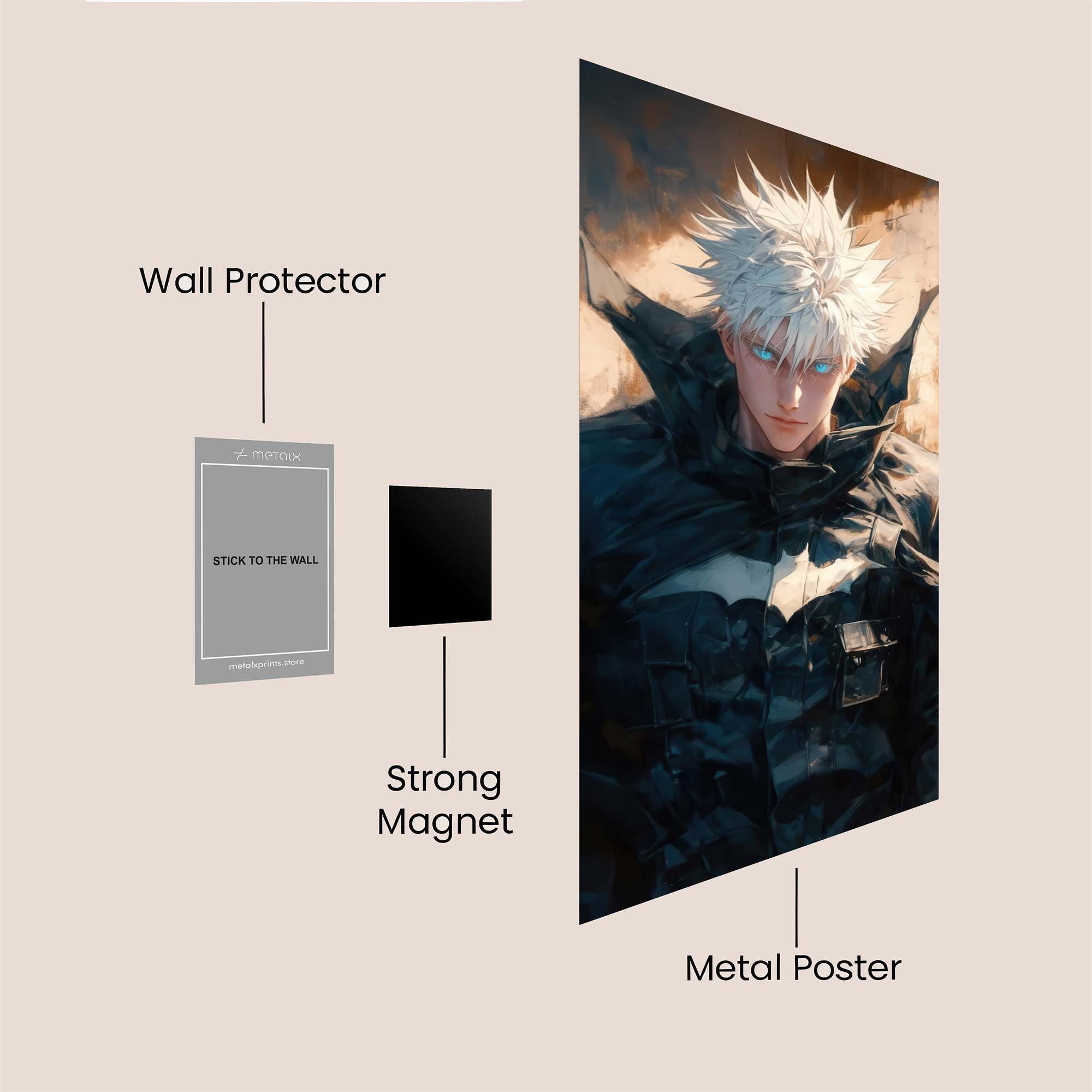 Satoru Serene Safe Wall Magnetic / M