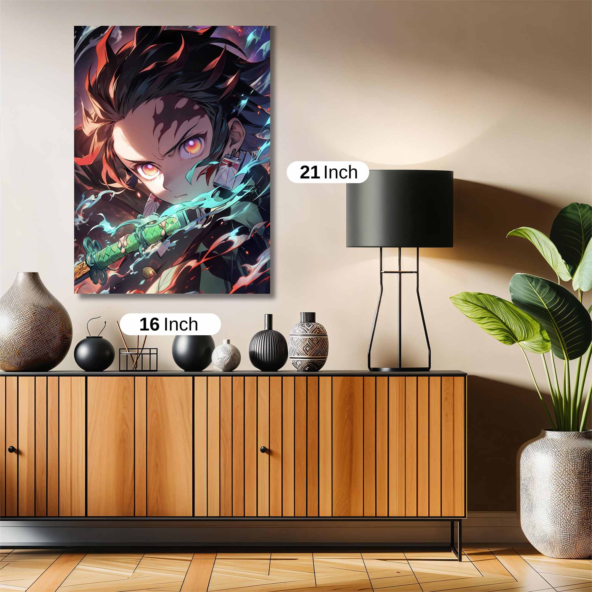 Tanjiro Tempest Safe Wall Magnetic / M