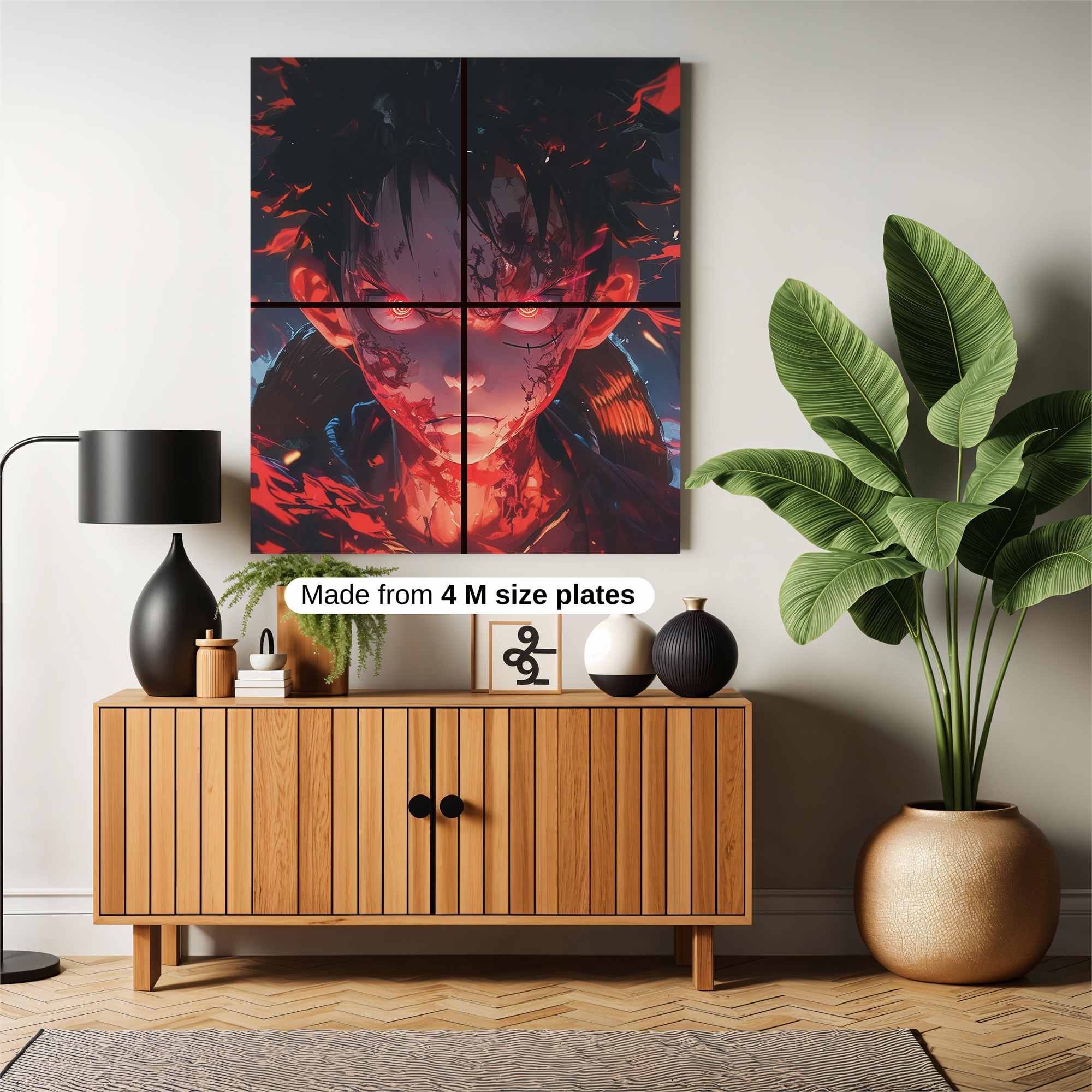 Luffy Inferno Safe Wall Magnetic / M