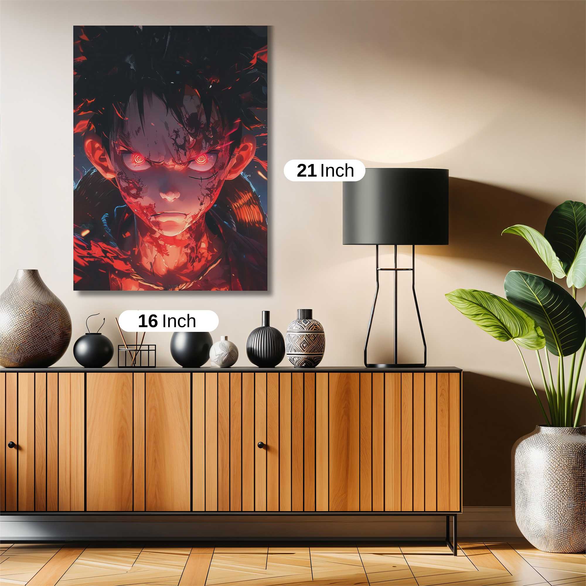 Luffy Inferno Safe Wall Magnetic / M