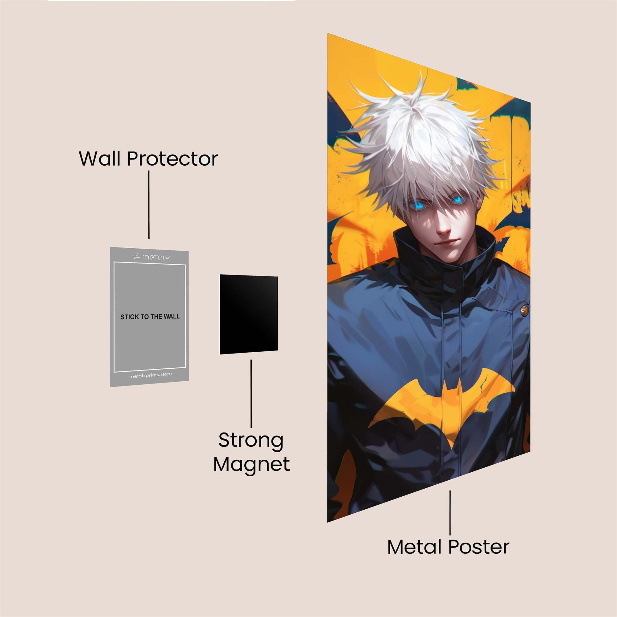 Satoru Serene Safe Wall Magnetic / M