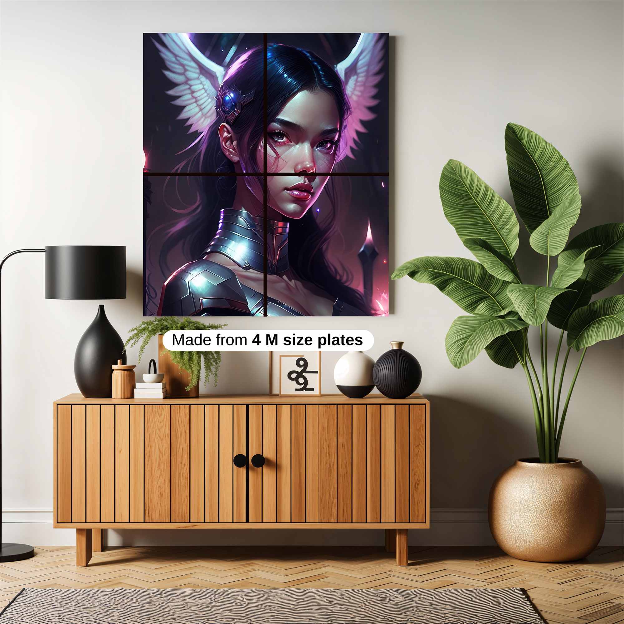 Angel Warrior Safe Wall Magnetic / M