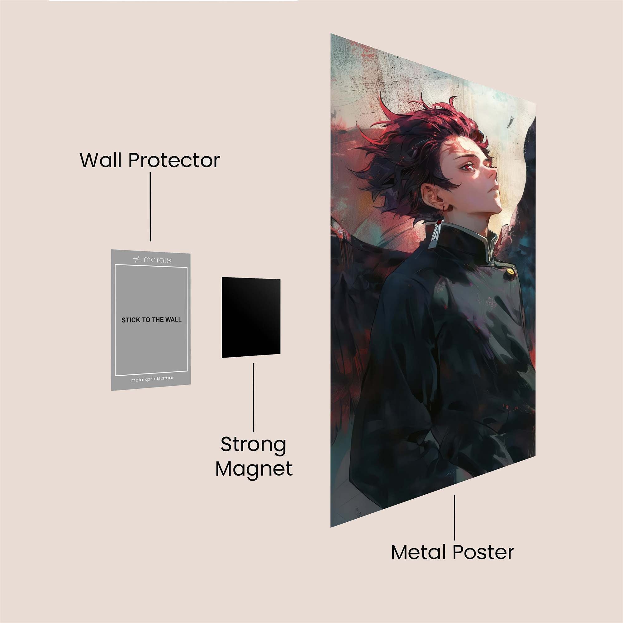 Angel Whispers Safe Wall Magnetic / M