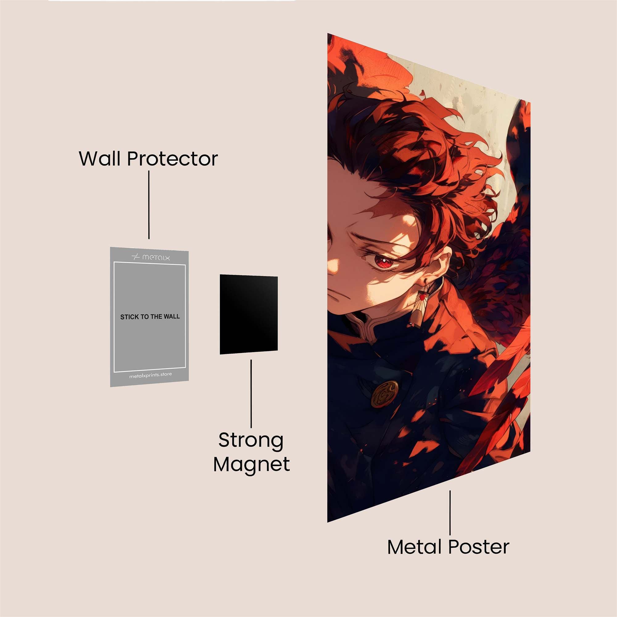 Ren Fierce Safe Wall Magnetic / M