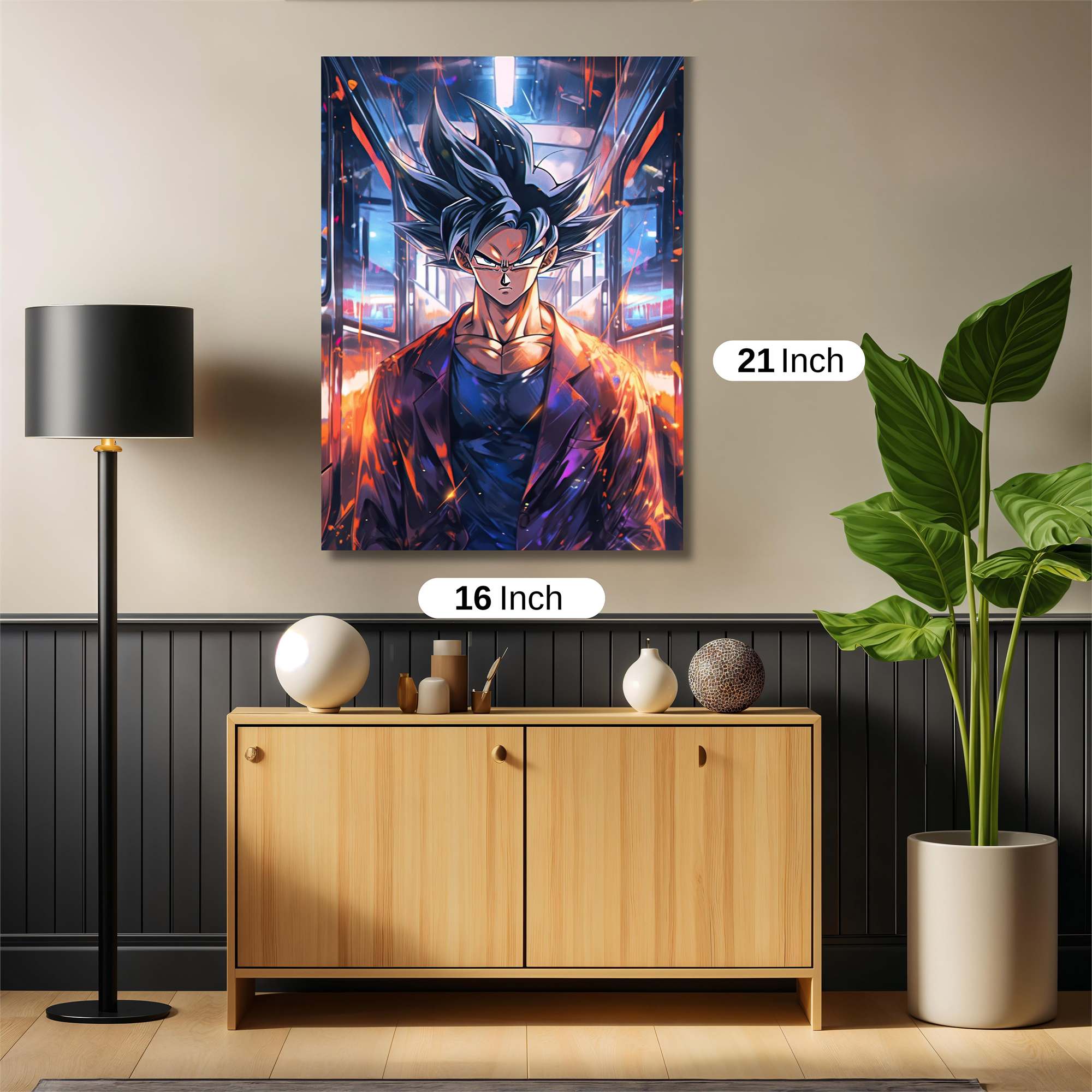 Goku Intense Safe Wall Magnetic / M