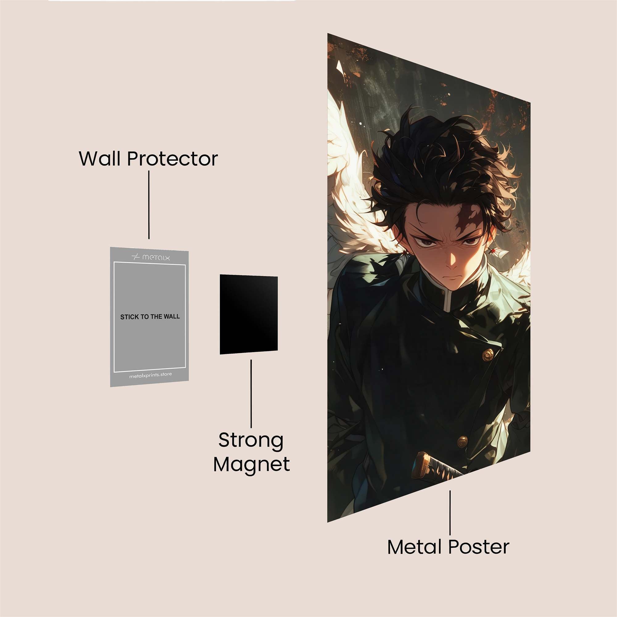 Angel Resolute Safe Wall Magnetic / M