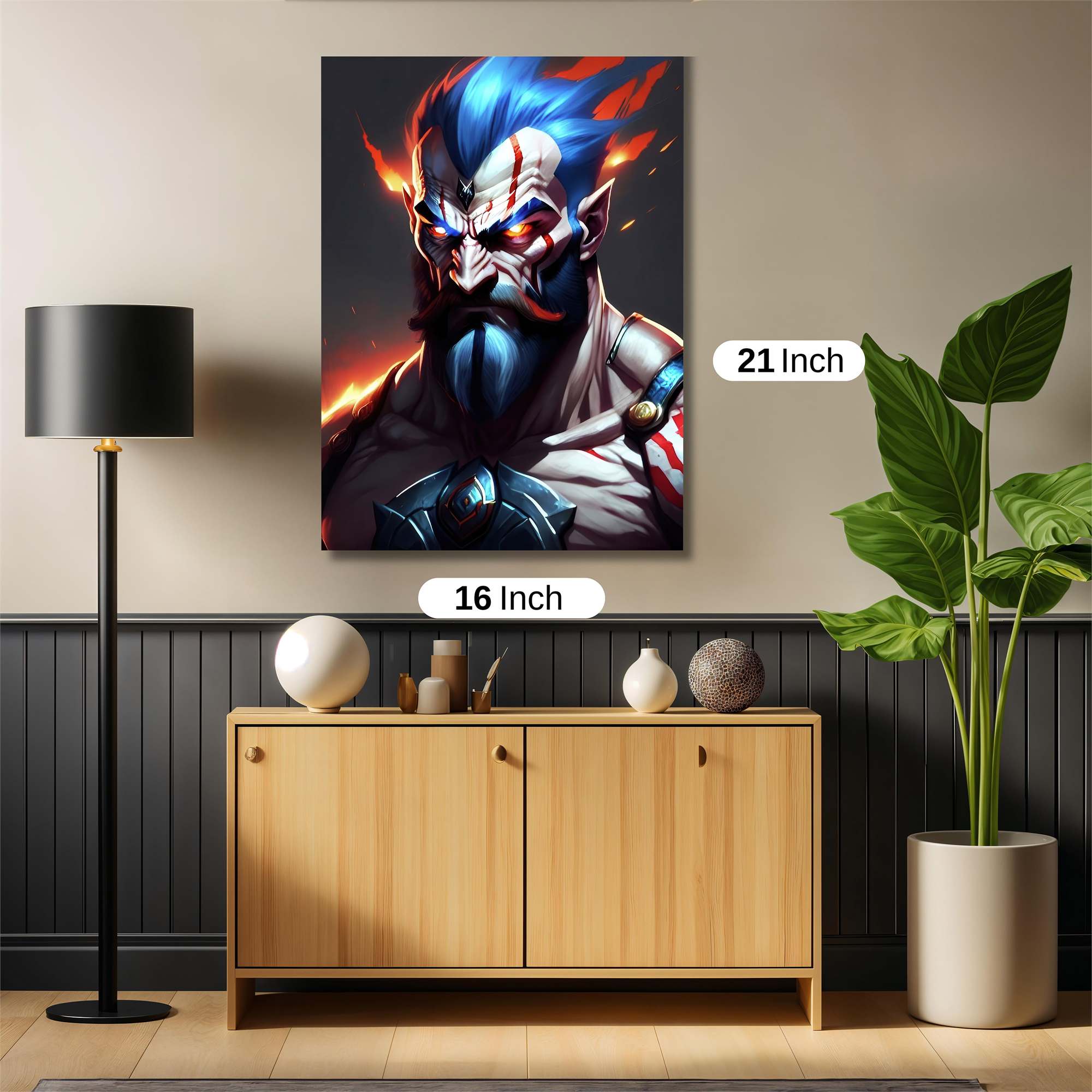 FlameFury Safe Wall Magnetic / M