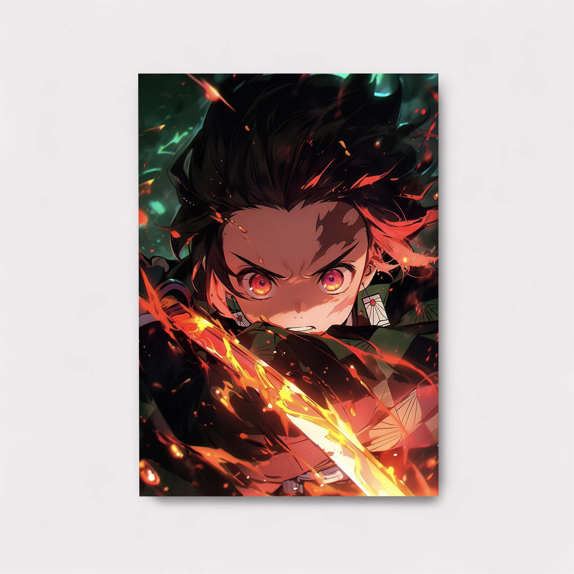 Tanjiro Inferno Safe Wall Magnetic / M