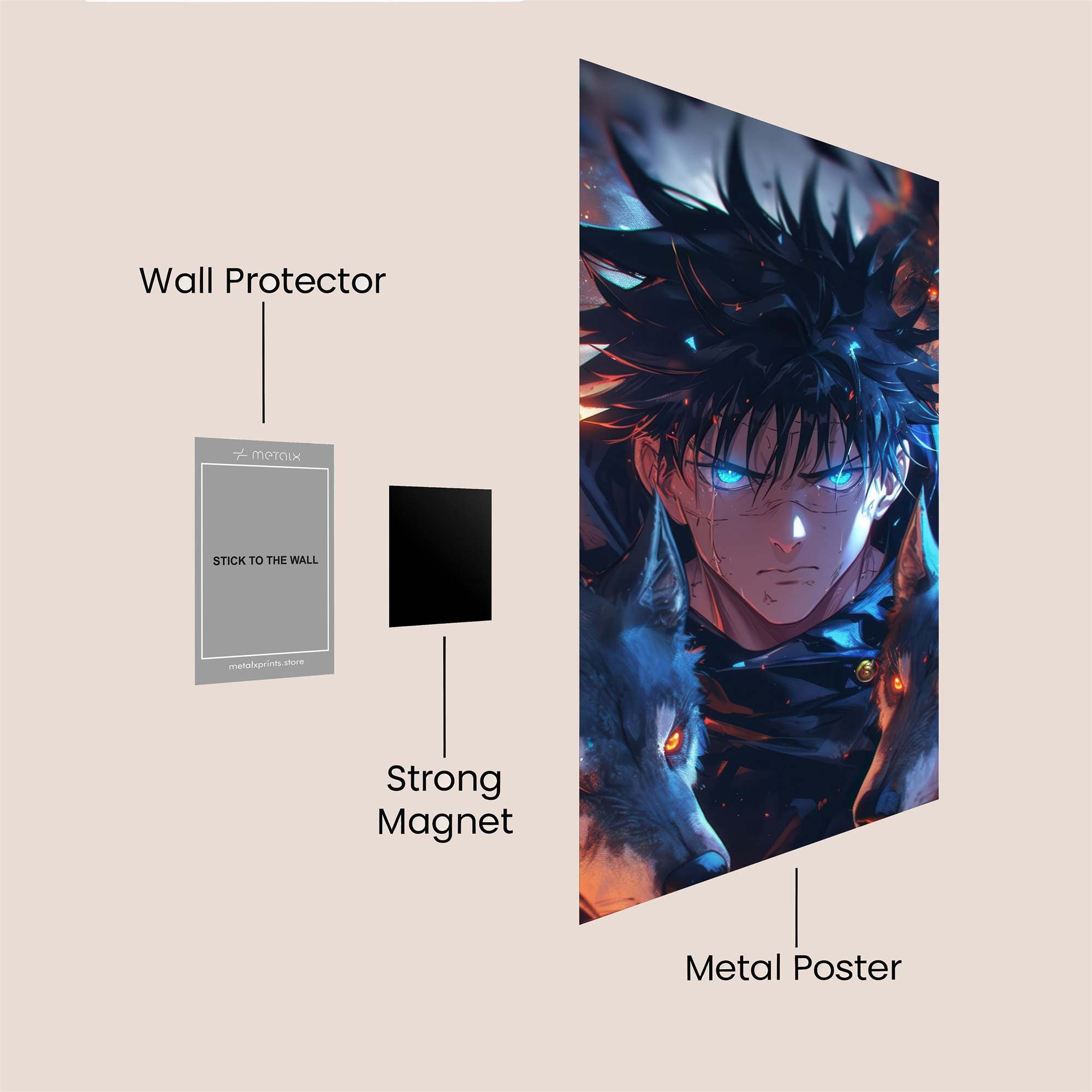 Megumi Mystic Safe Wall Magnetic / M