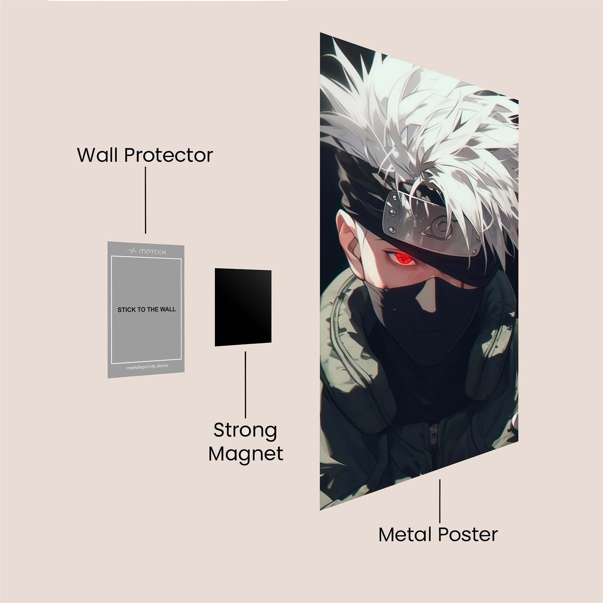 Kakashi Intense Safe Wall Magnetic / M