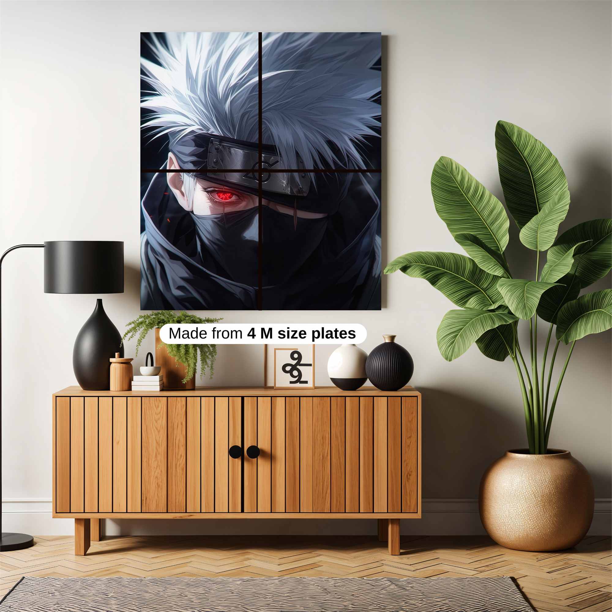 Kakashi Menacing Safe Wall Magnetic / M
