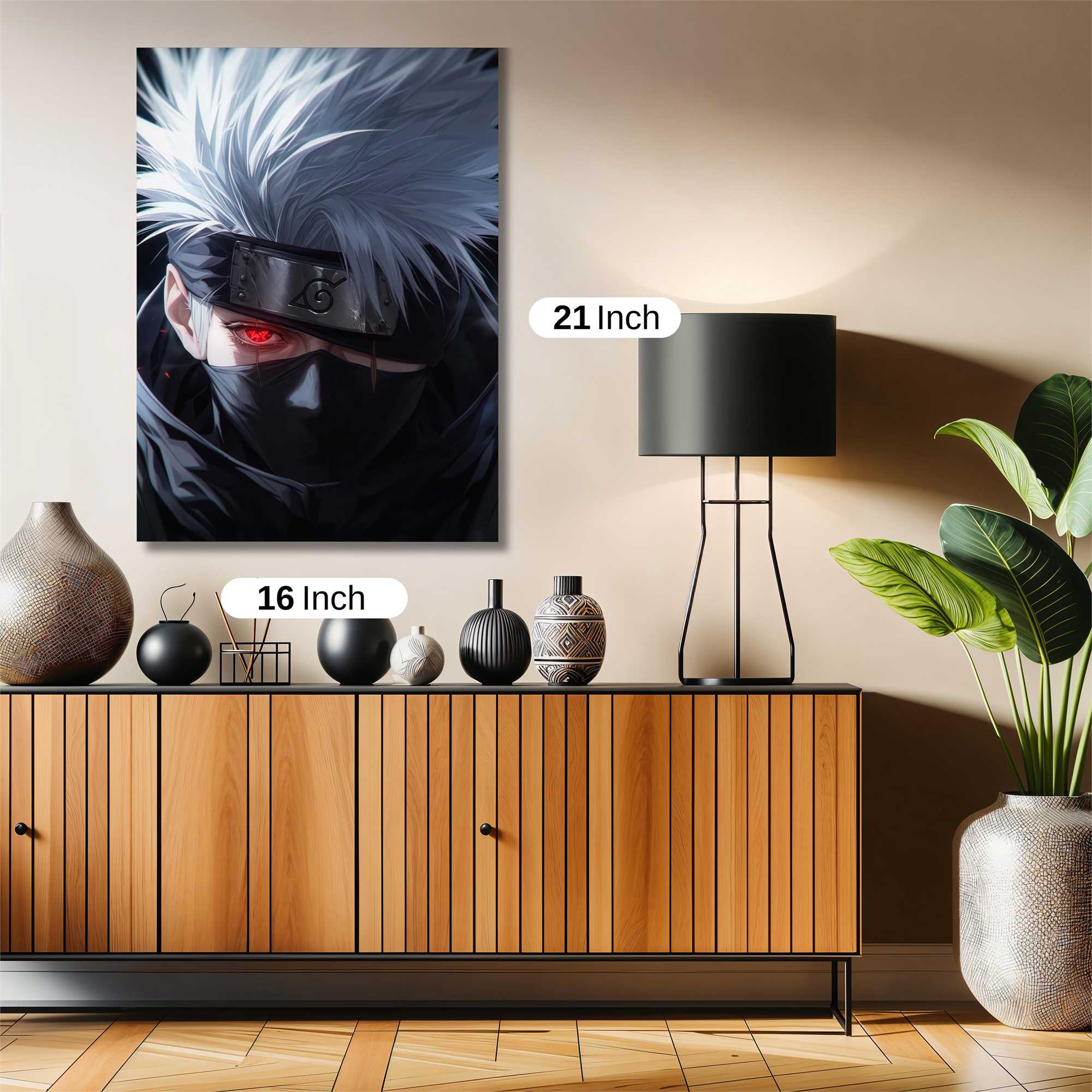 Kakashi Menacing Safe Wall Magnetic / M