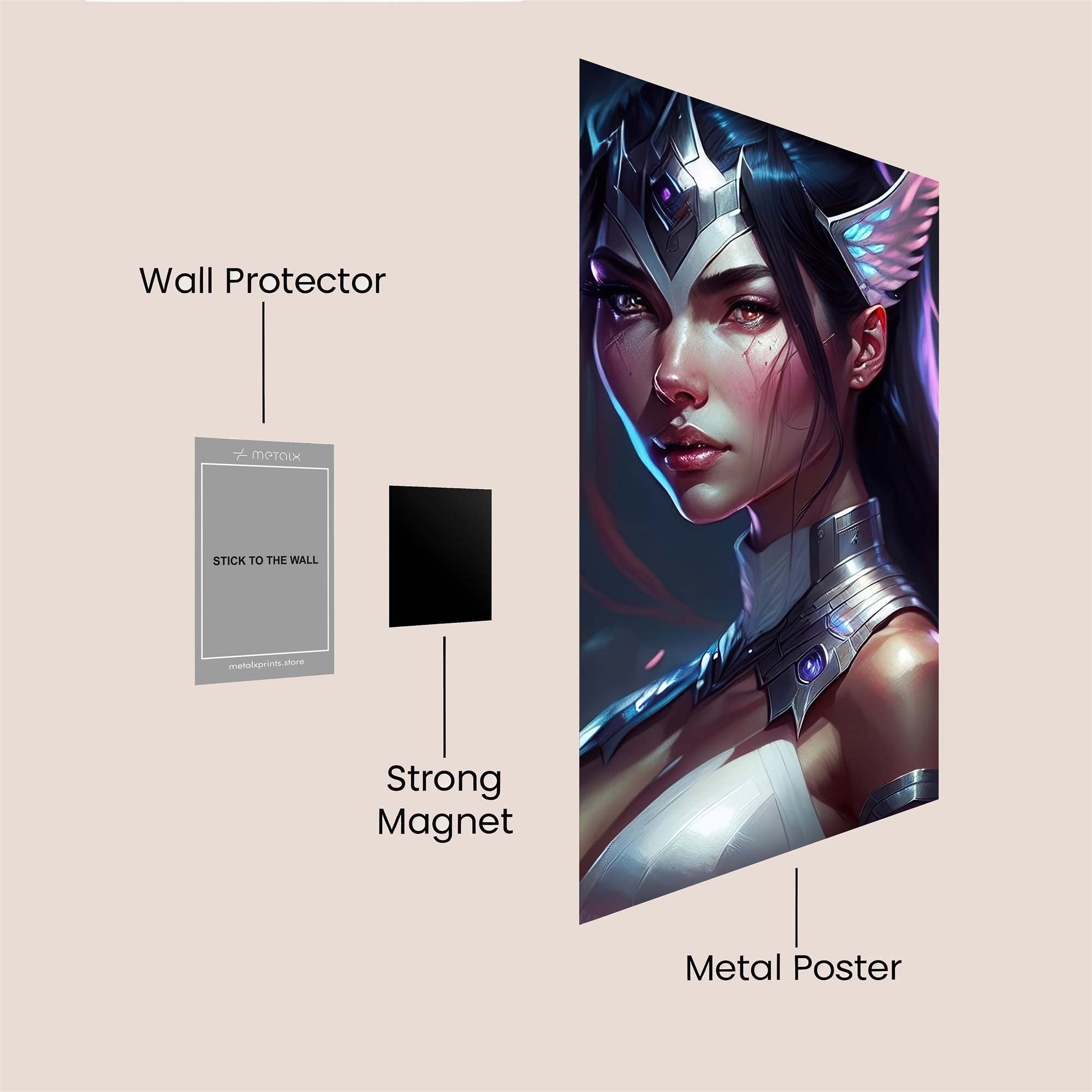 Valkyrie Radiant Safe Wall Magnetic / M