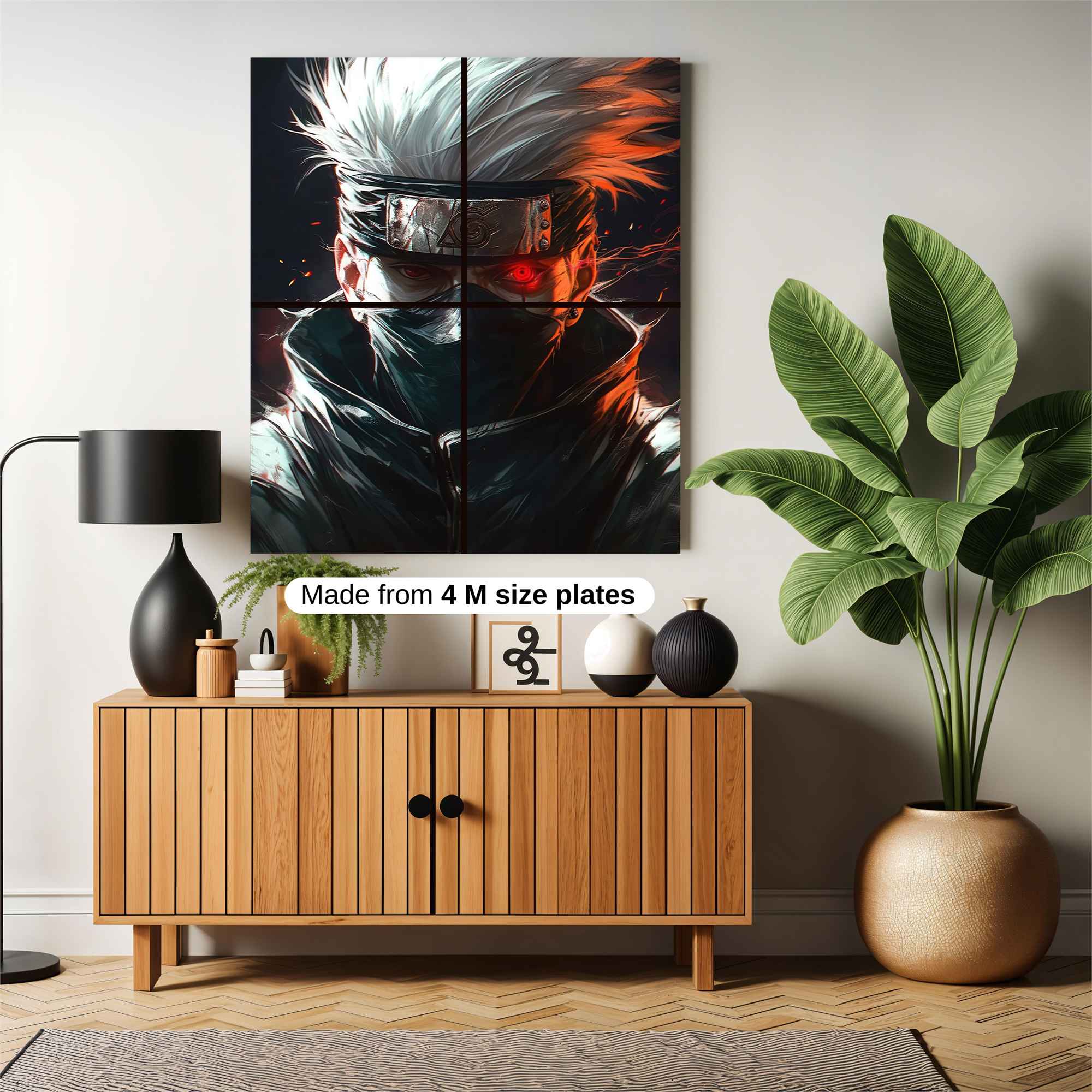 Kakashi Fierce Safe Wall Magnetic / M