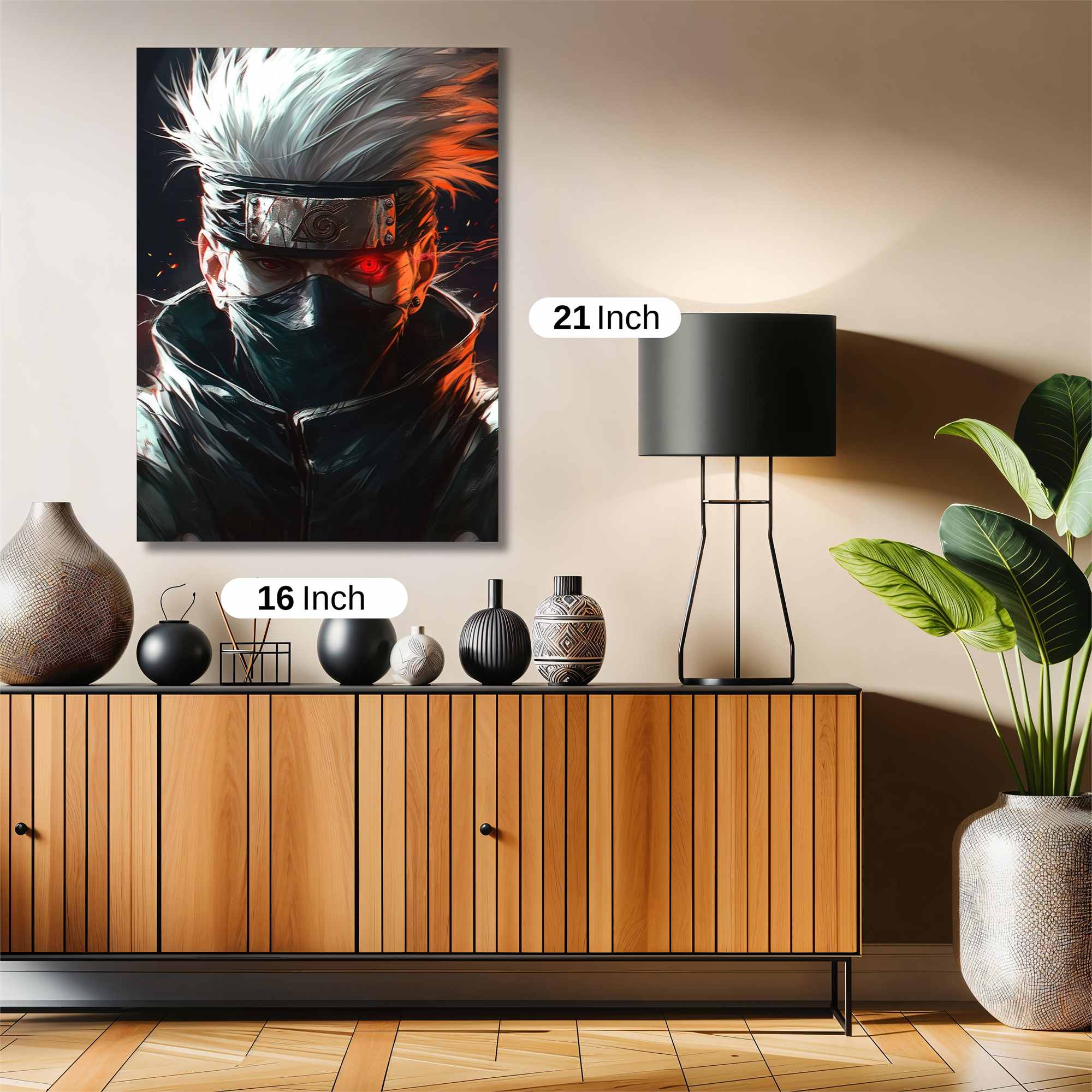 Kakashi Fierce Safe Wall Magnetic / M