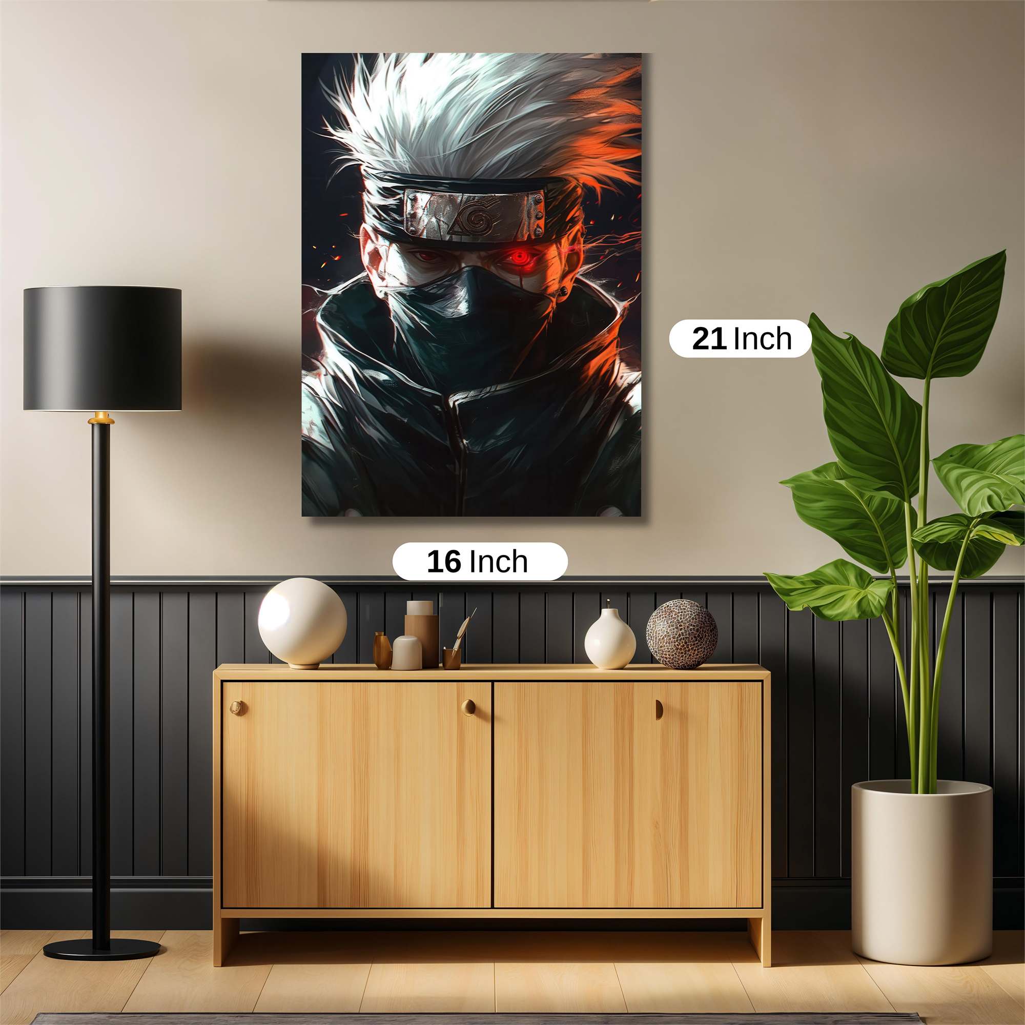 Kakashi Fierce Safe Wall Magnetic / M