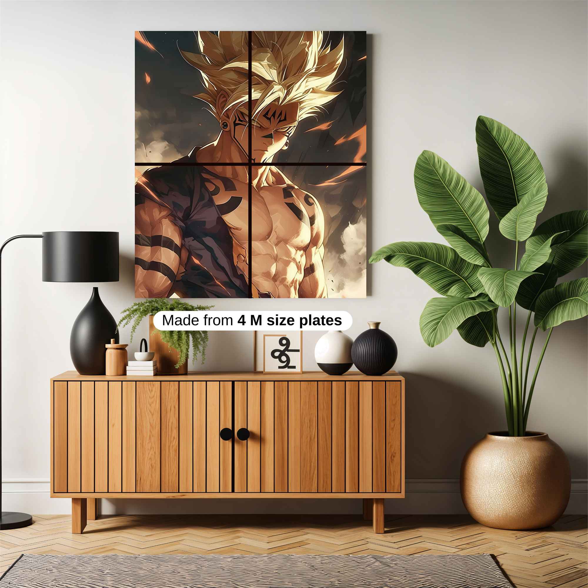 Goku Ferocious Safe Wall Magnetic / M