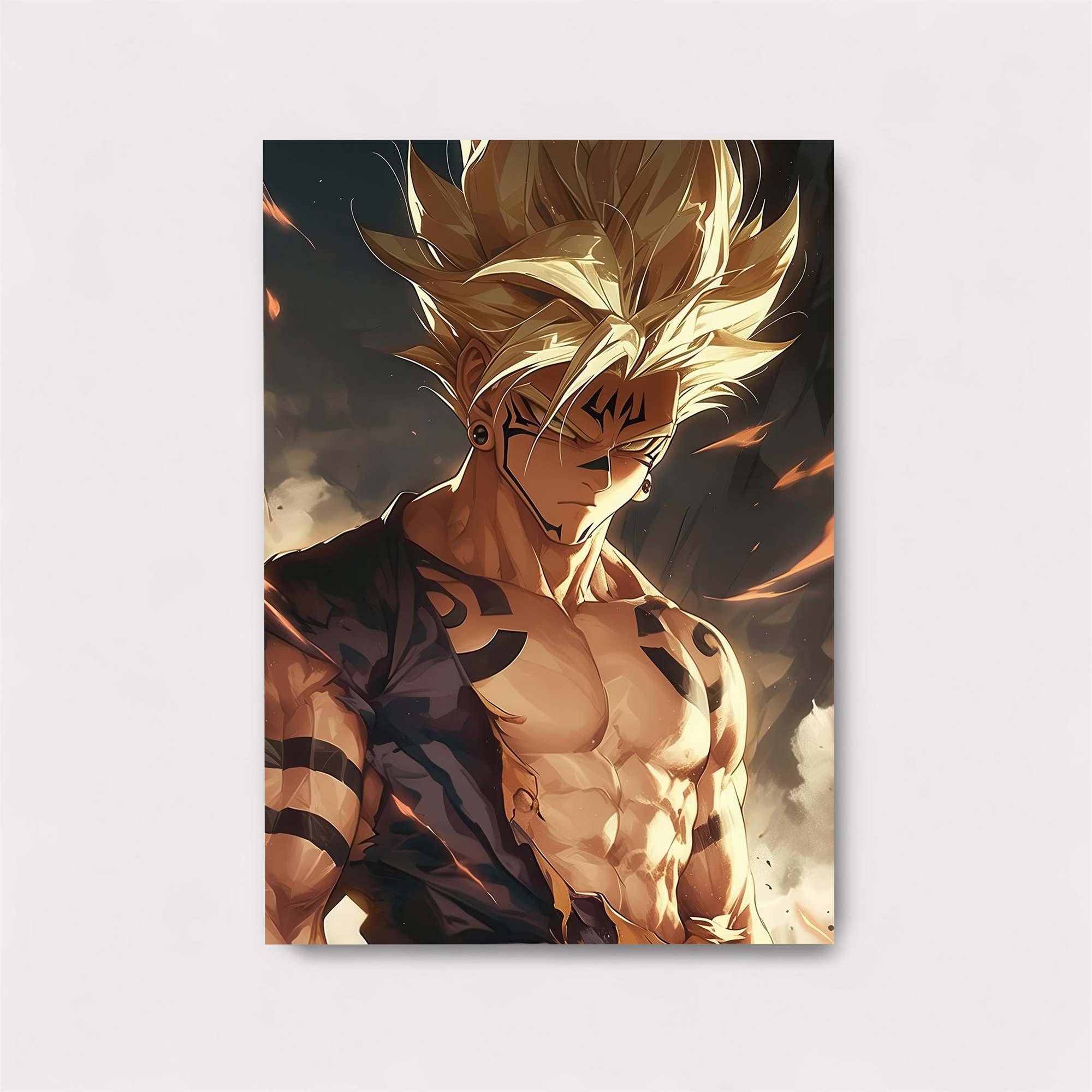 Goku Ferocious Safe Wall Magnetic / M