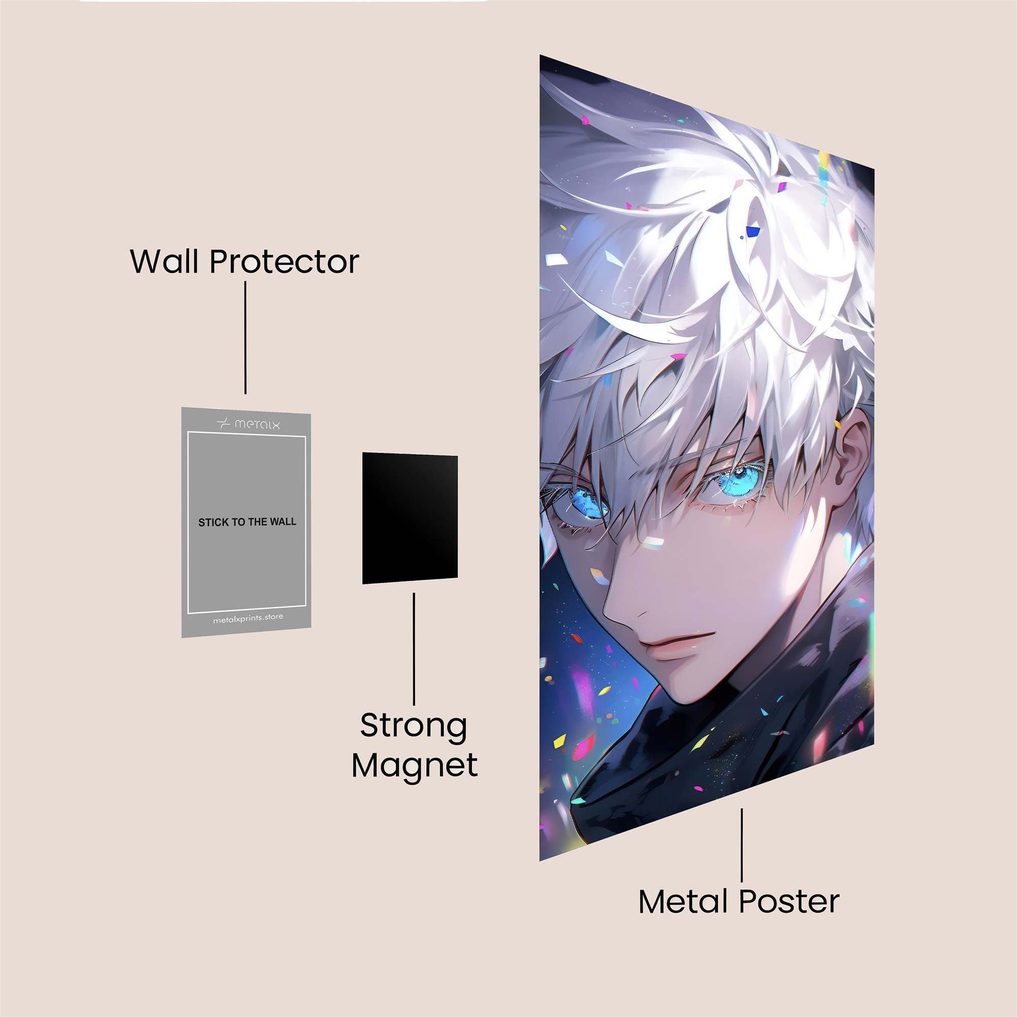 Satoru Serene Safe Wall Magnetic / M