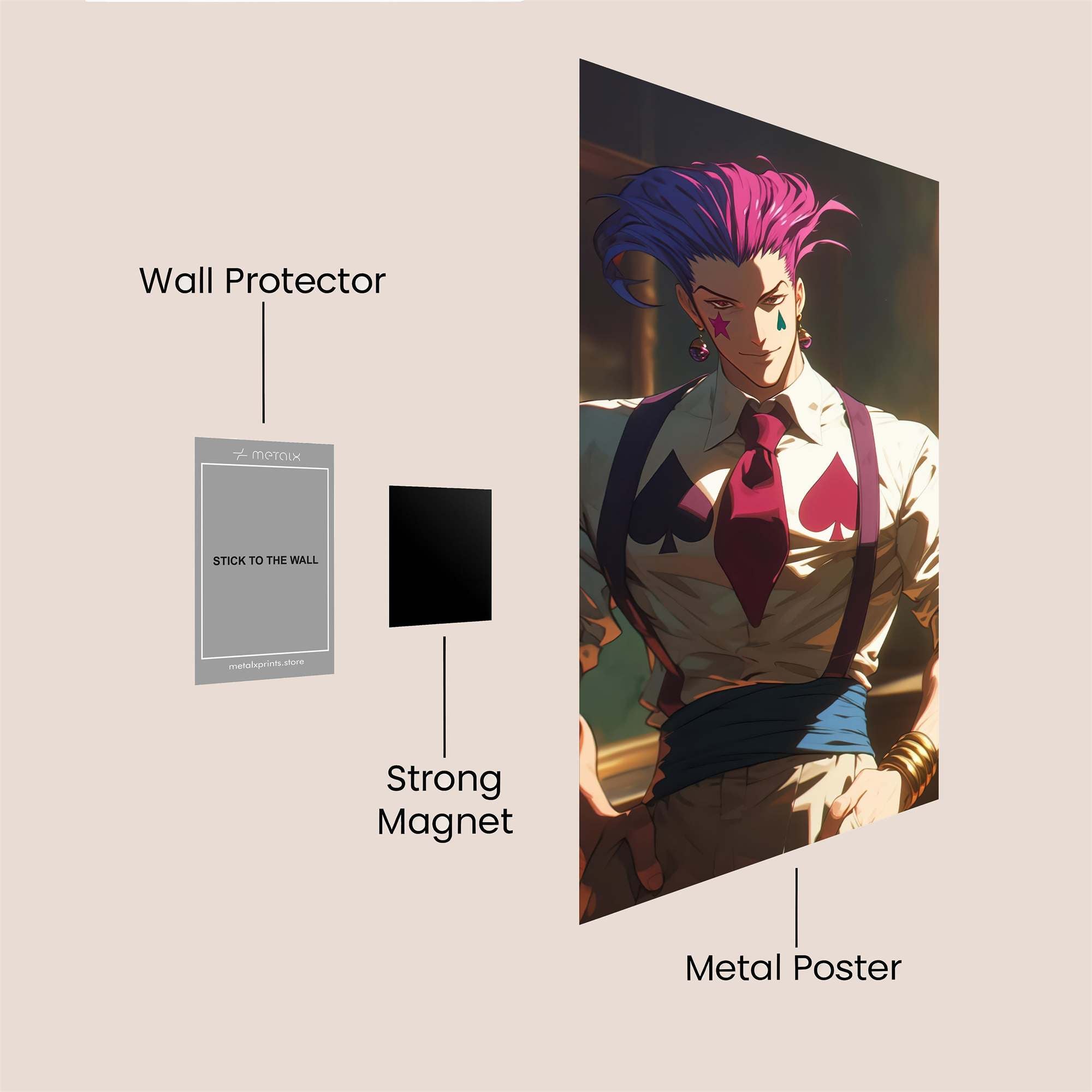 Joker Menace Safe Wall Magnetic / M