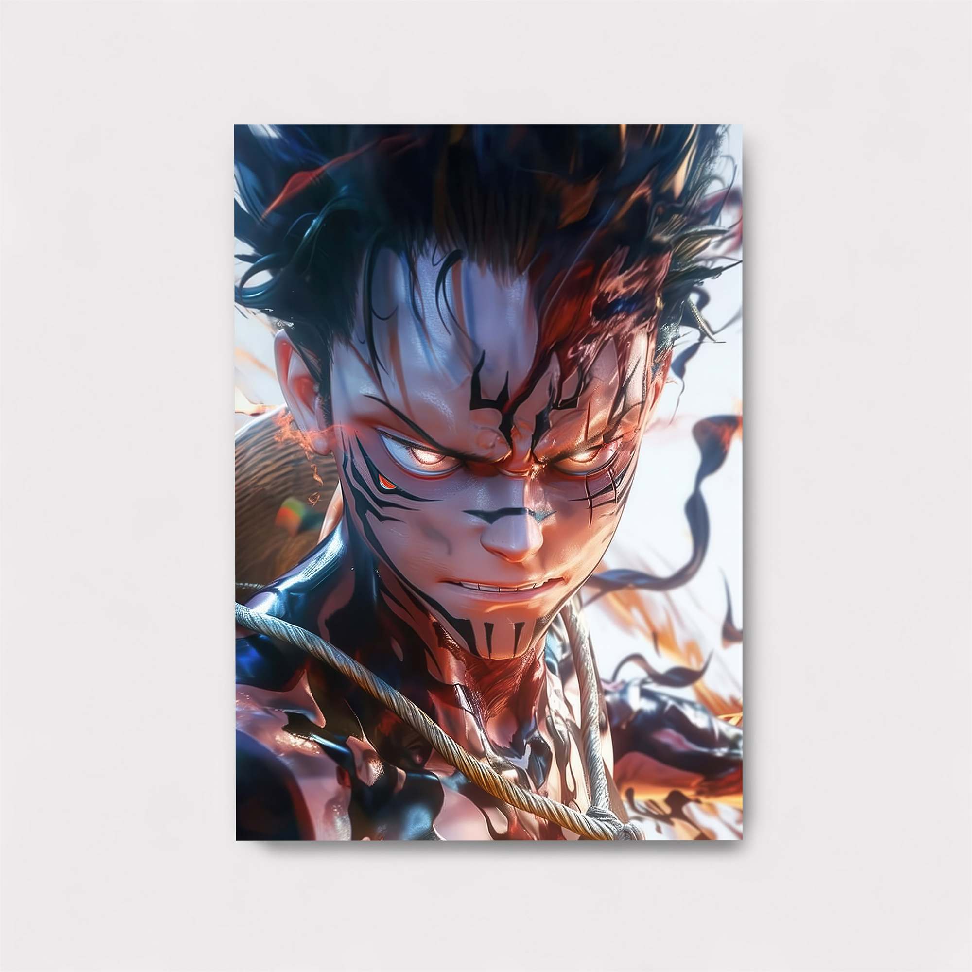 Luffy Unleashed Safe Wall Magnetic / M