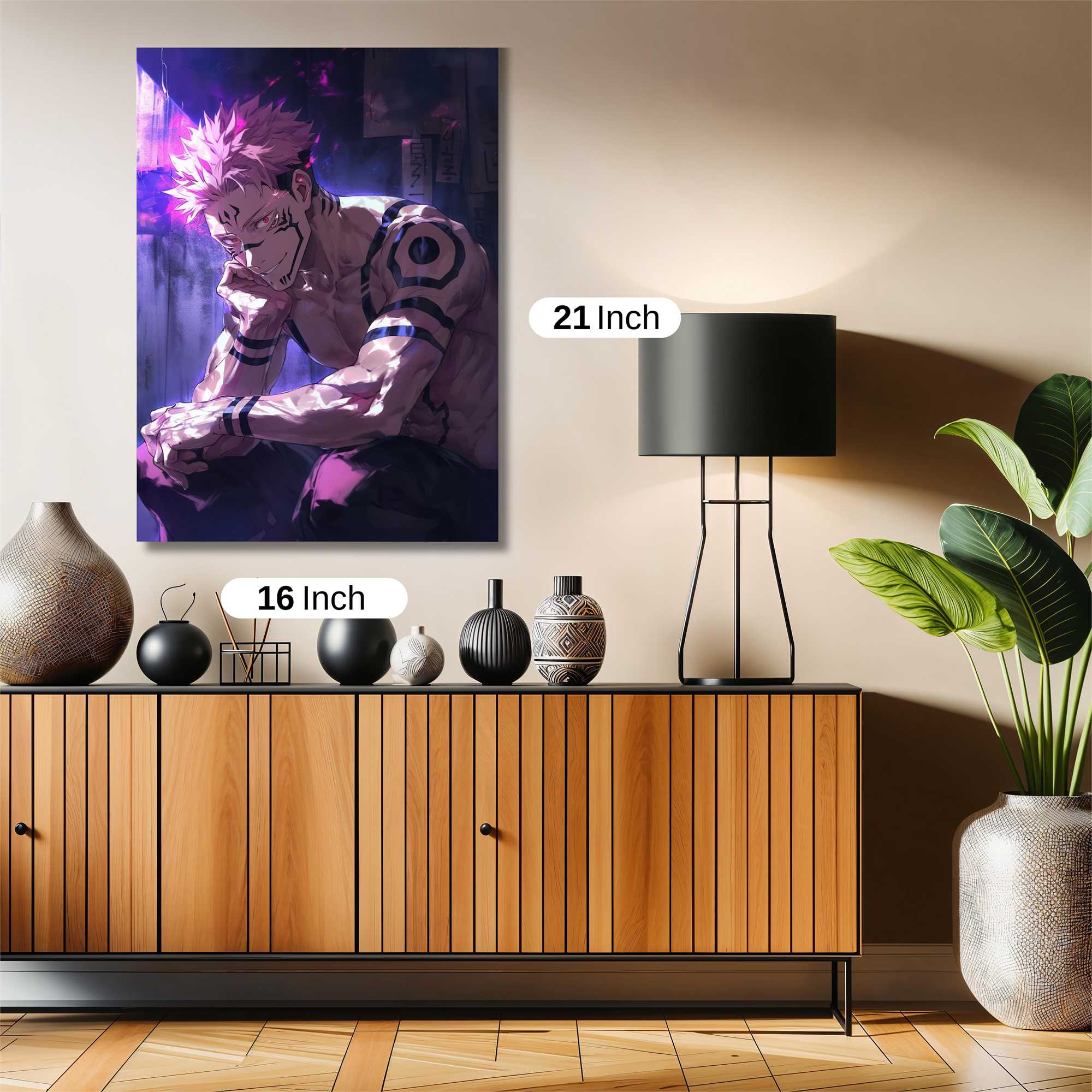 Sukuna Gloom Safe Wall Magnetic / M