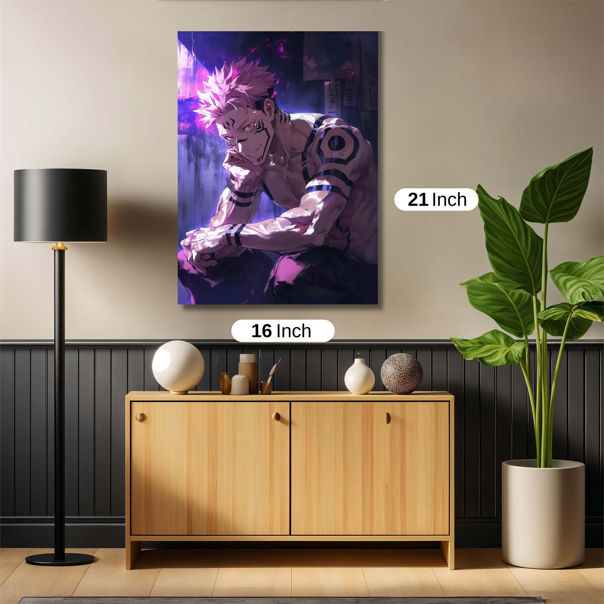 Sukuna Gloom Safe Wall Magnetic / M