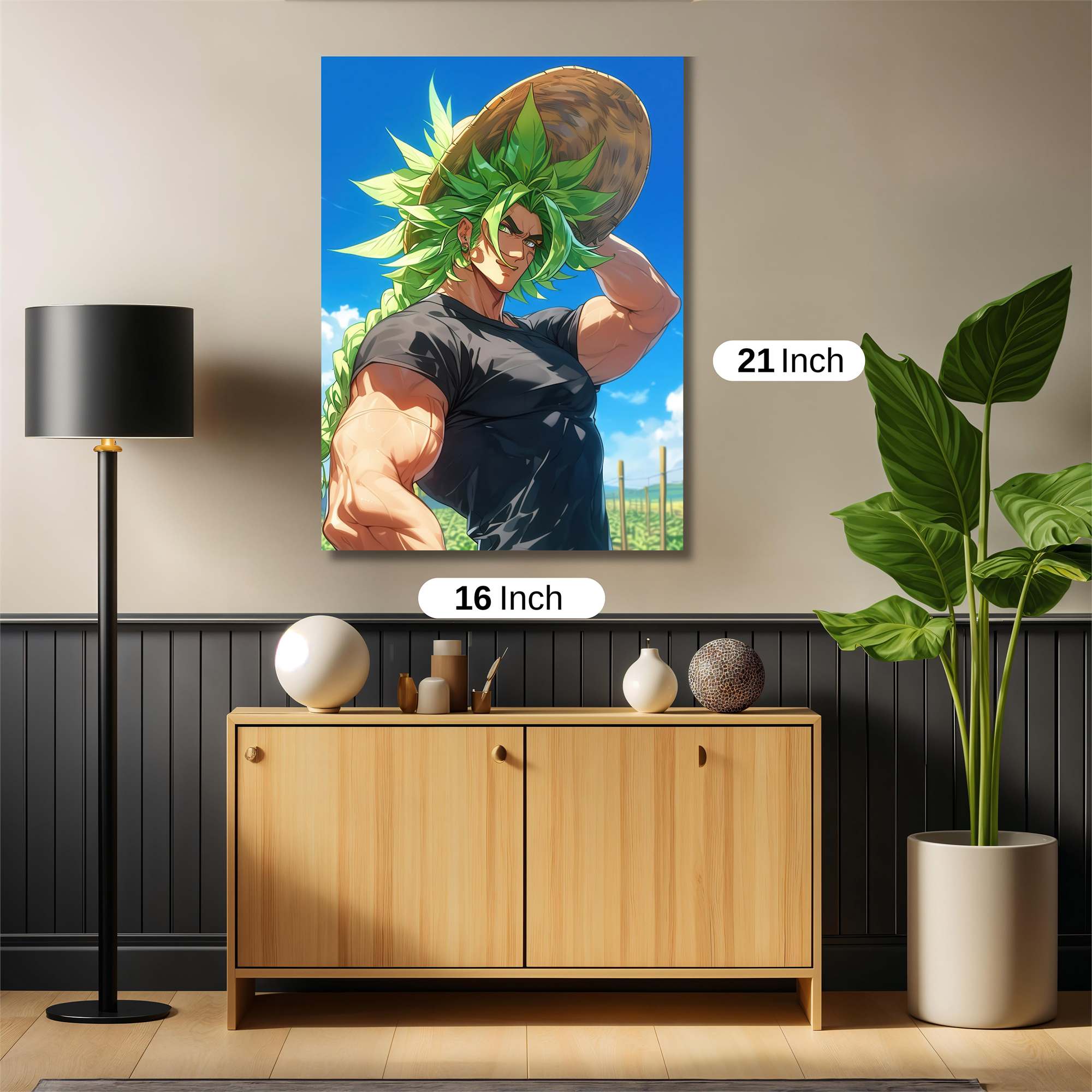 Broly Blissful Safe Wall Magnetic / M
