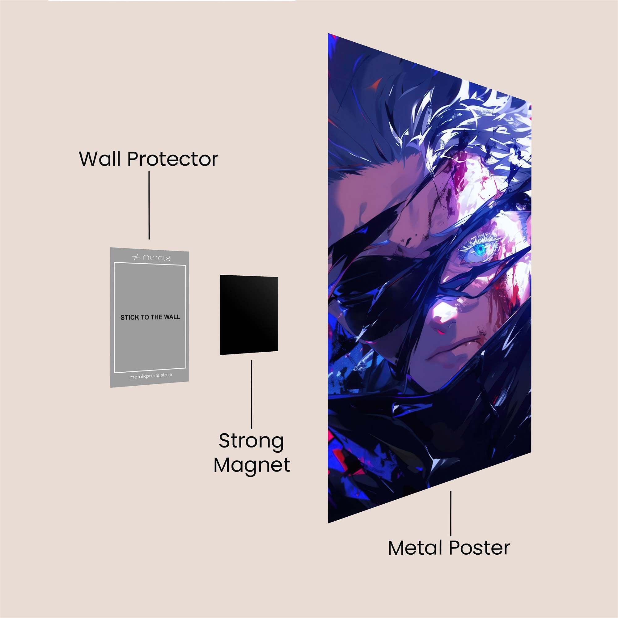 Satoru Serene Safe Wall Magnetic / M