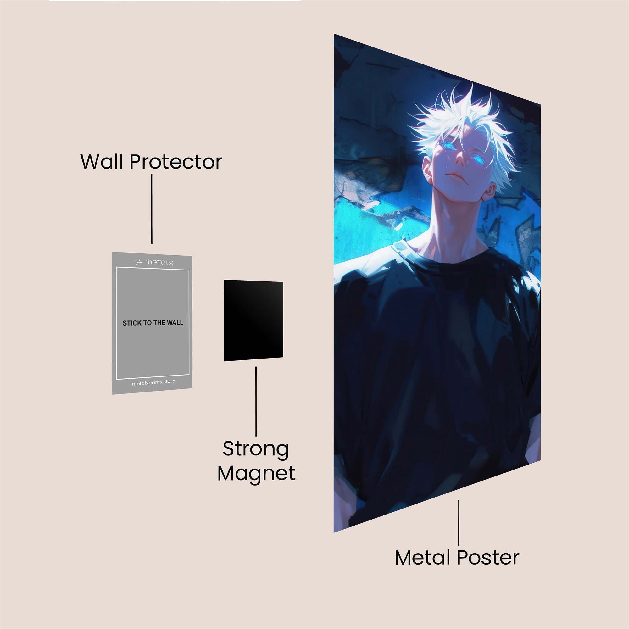 Satoru Serene Safe Wall Magnetic / M