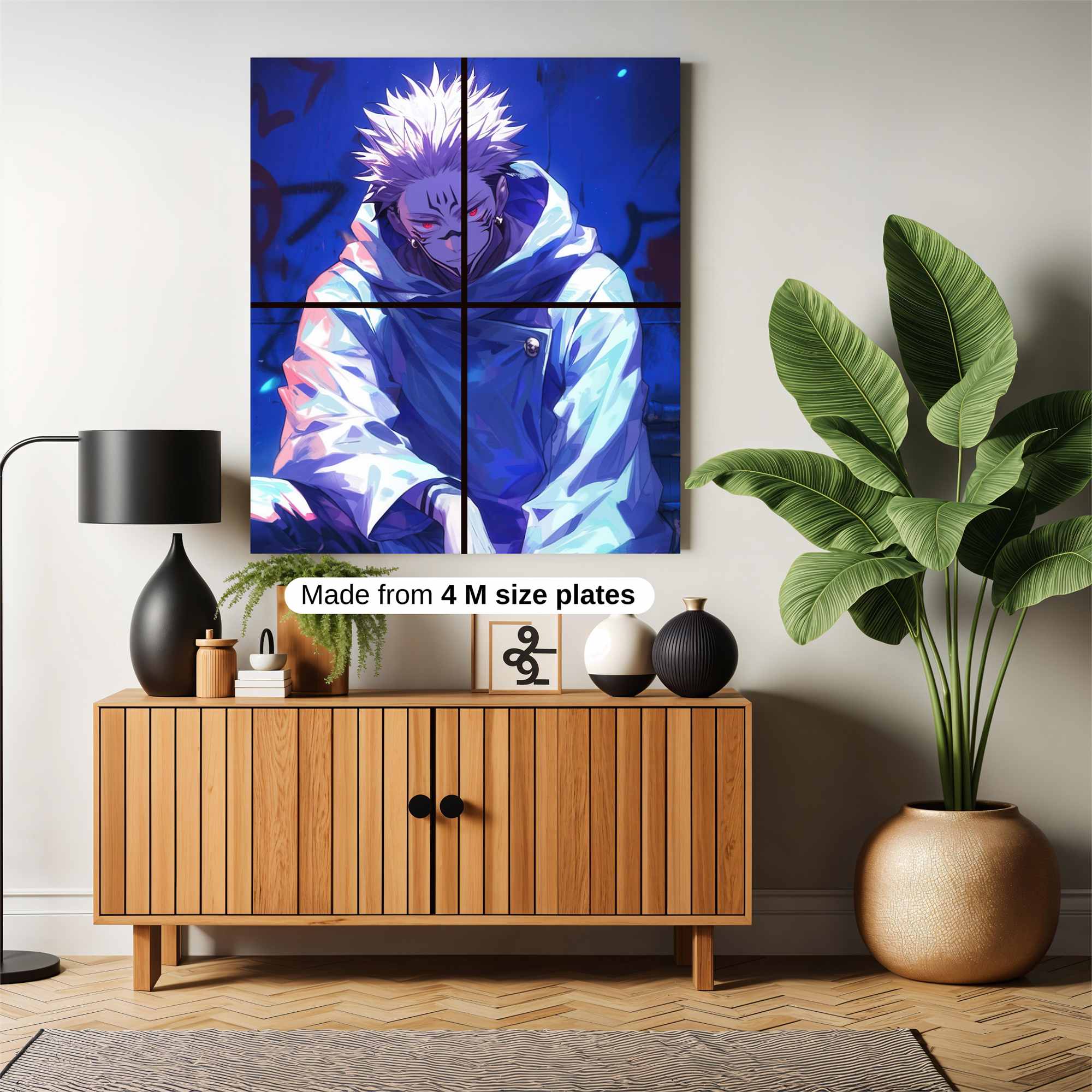 Sukuna Sinister Safe Wall Magnetic / M