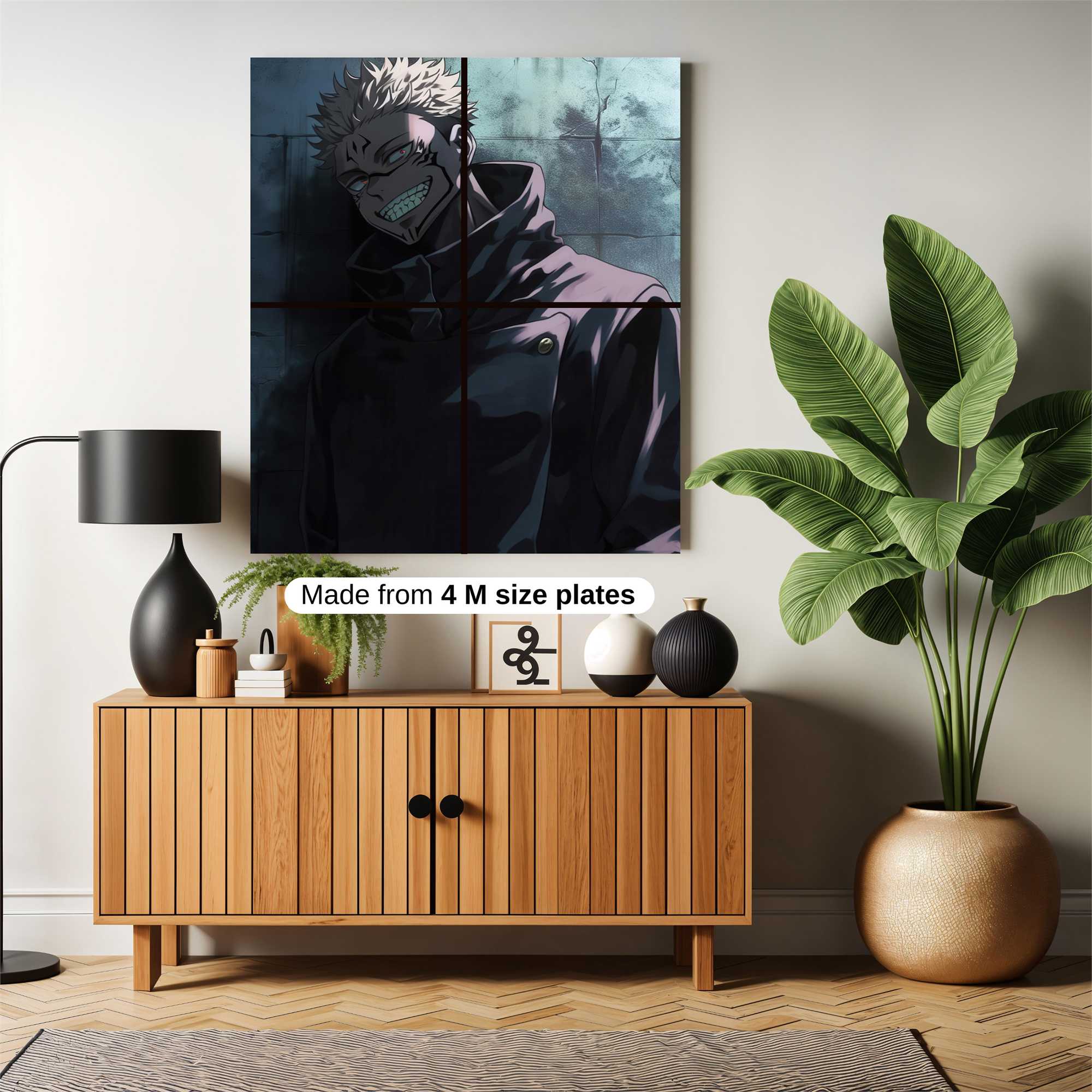 Sukuna Sinister Safe Wall Magnetic / M