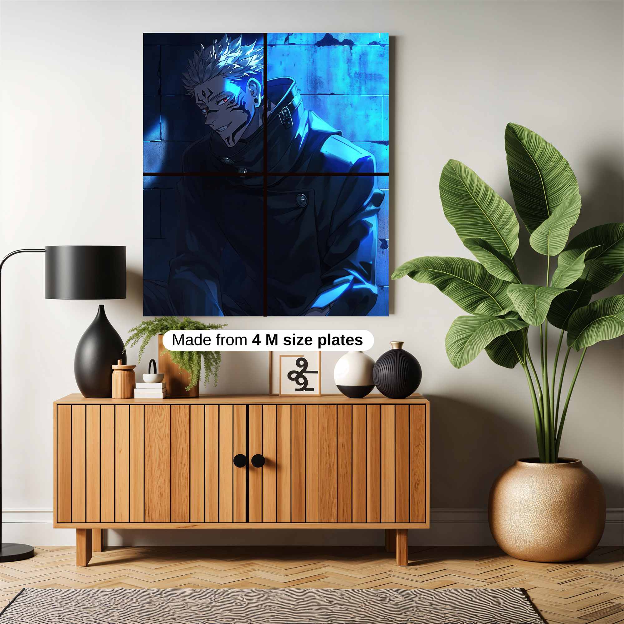 Sukuna Sinister Safe Wall Magnetic / M