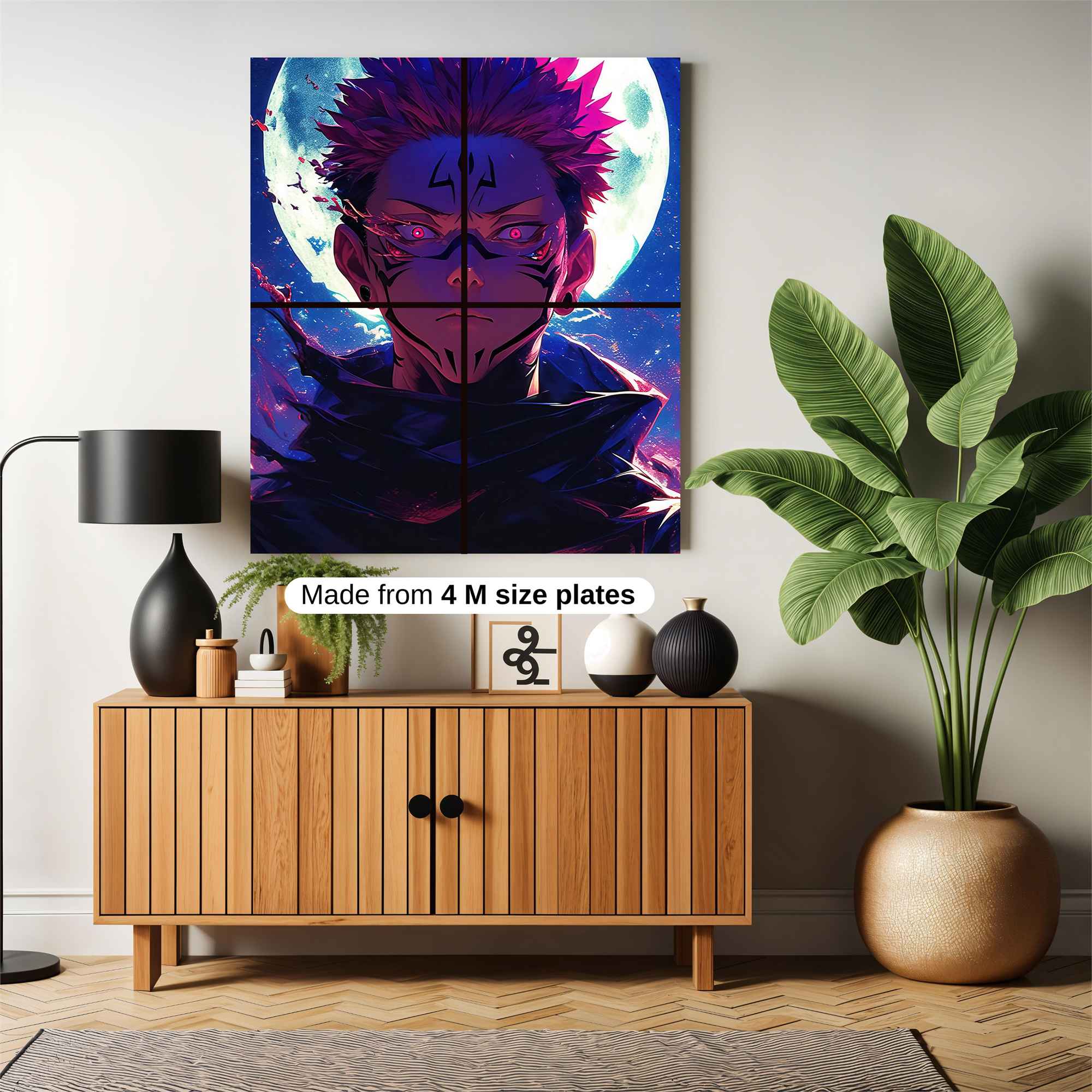 Sukuna Sinister Safe Wall Magnetic / M