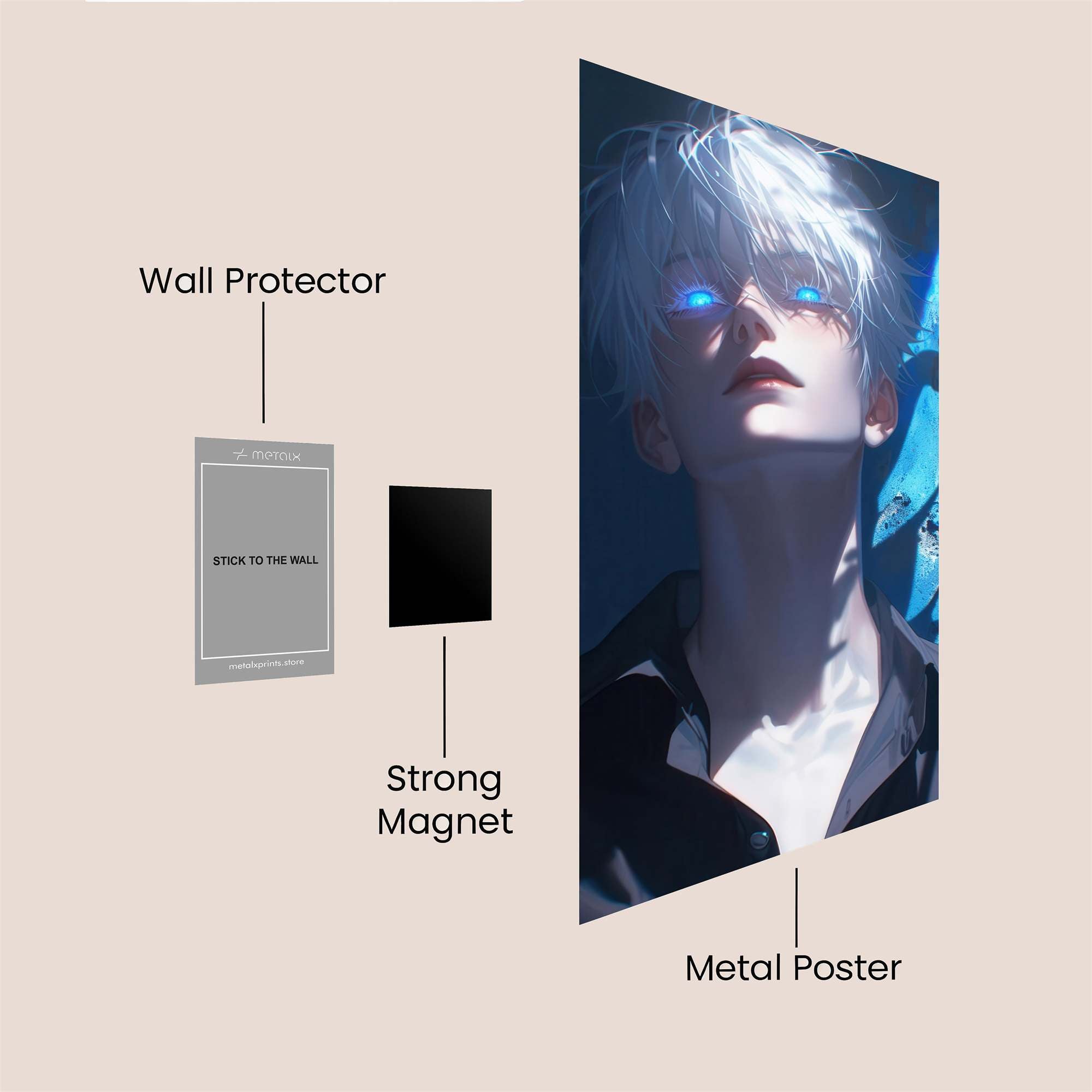 Satoru Serene Safe Wall Magnetic / M