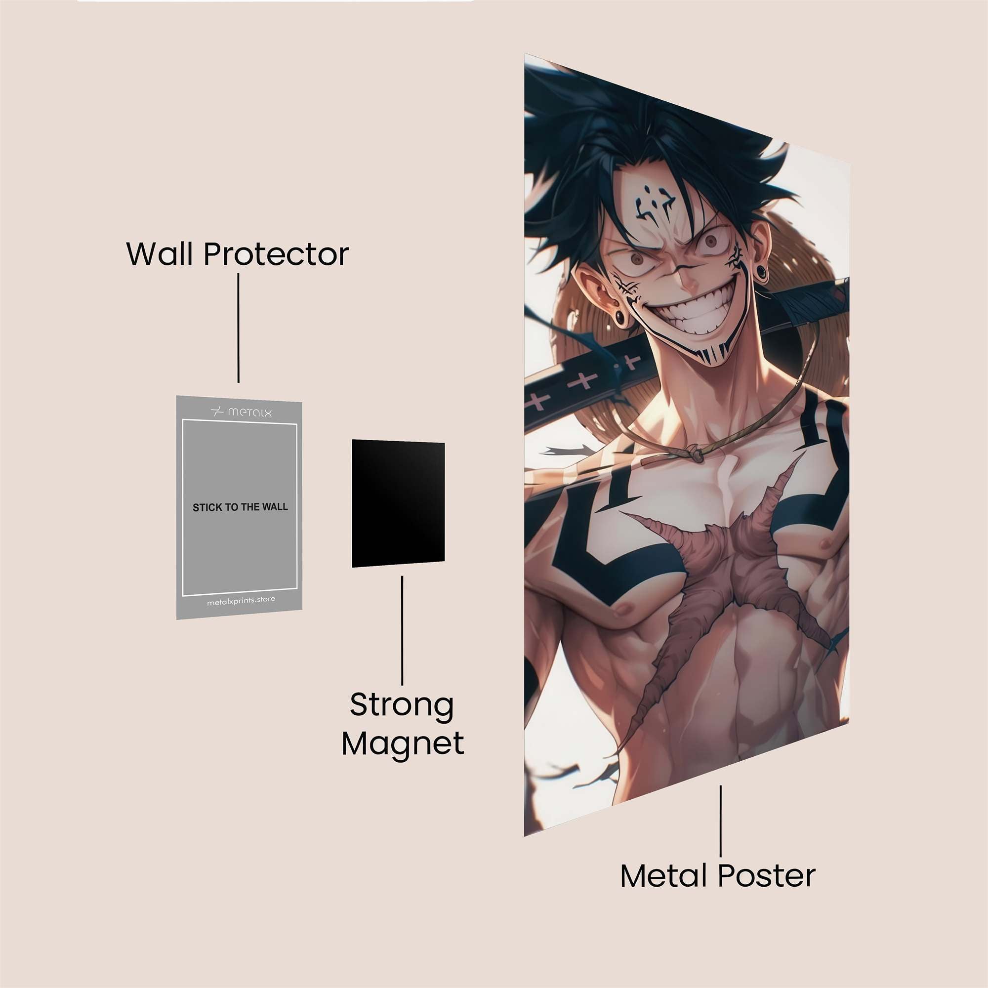 Mahito Menace Safe Wall Magnetic / M