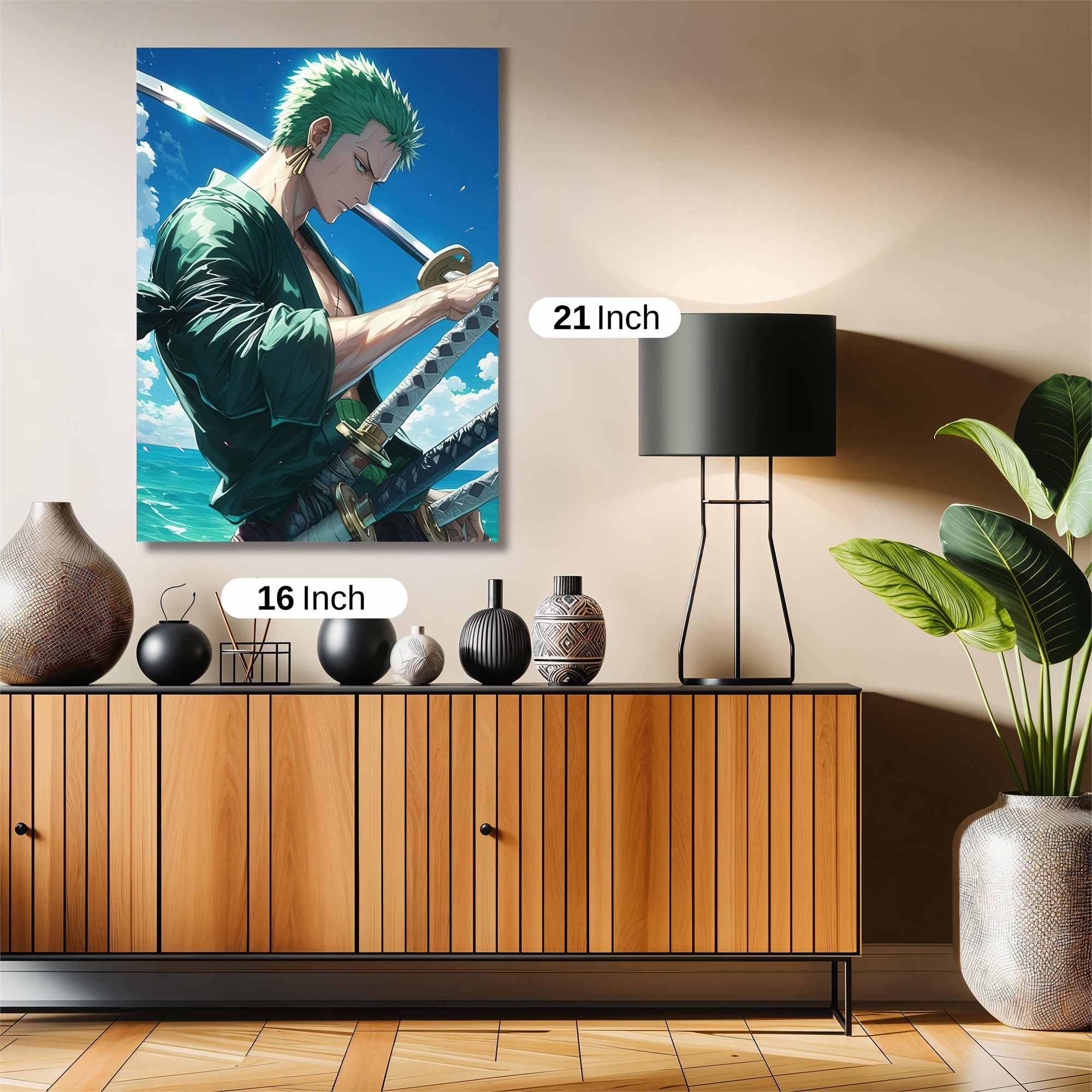 Roronoa Radiant Safe Wall Magnetic / M