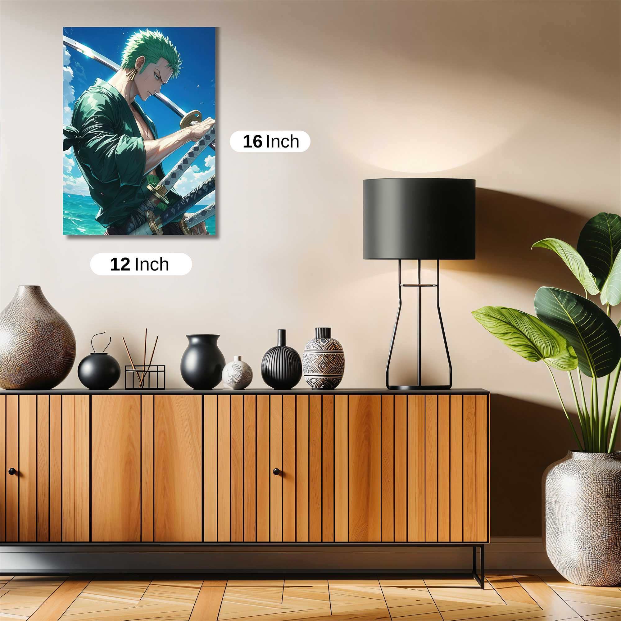 Roronoa Radiant Safe Wall Magnetic / M