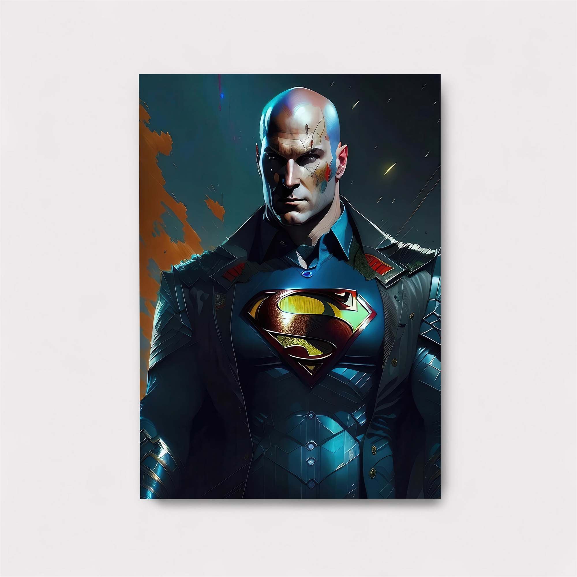 Superman Somber Safe Wall Magnetic / M