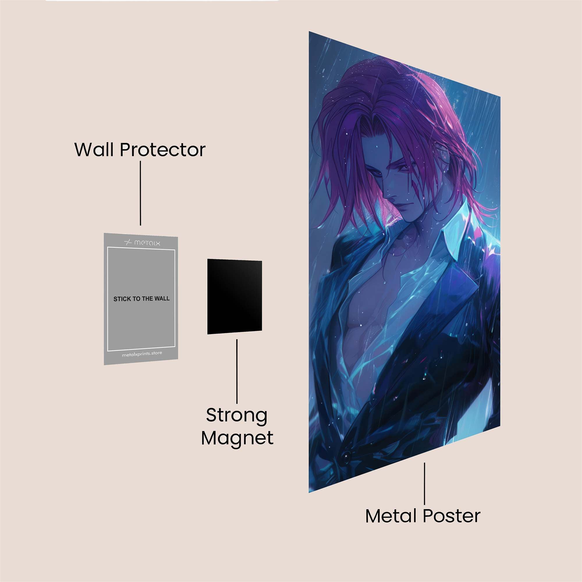 Verdant Melancholy Safe Wall Magnetic / M