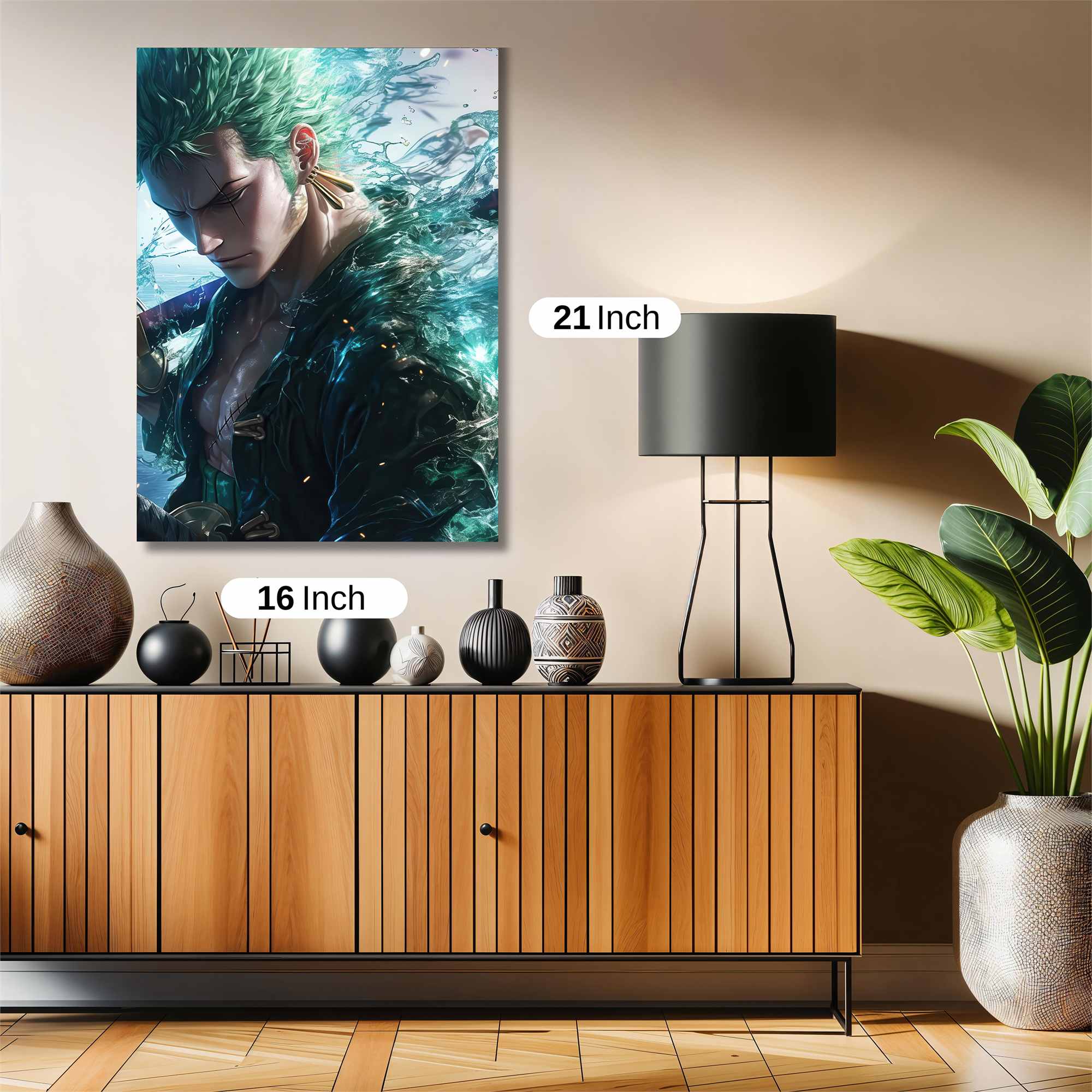 Roronoa Radiant Safe Wall Magnetic / M