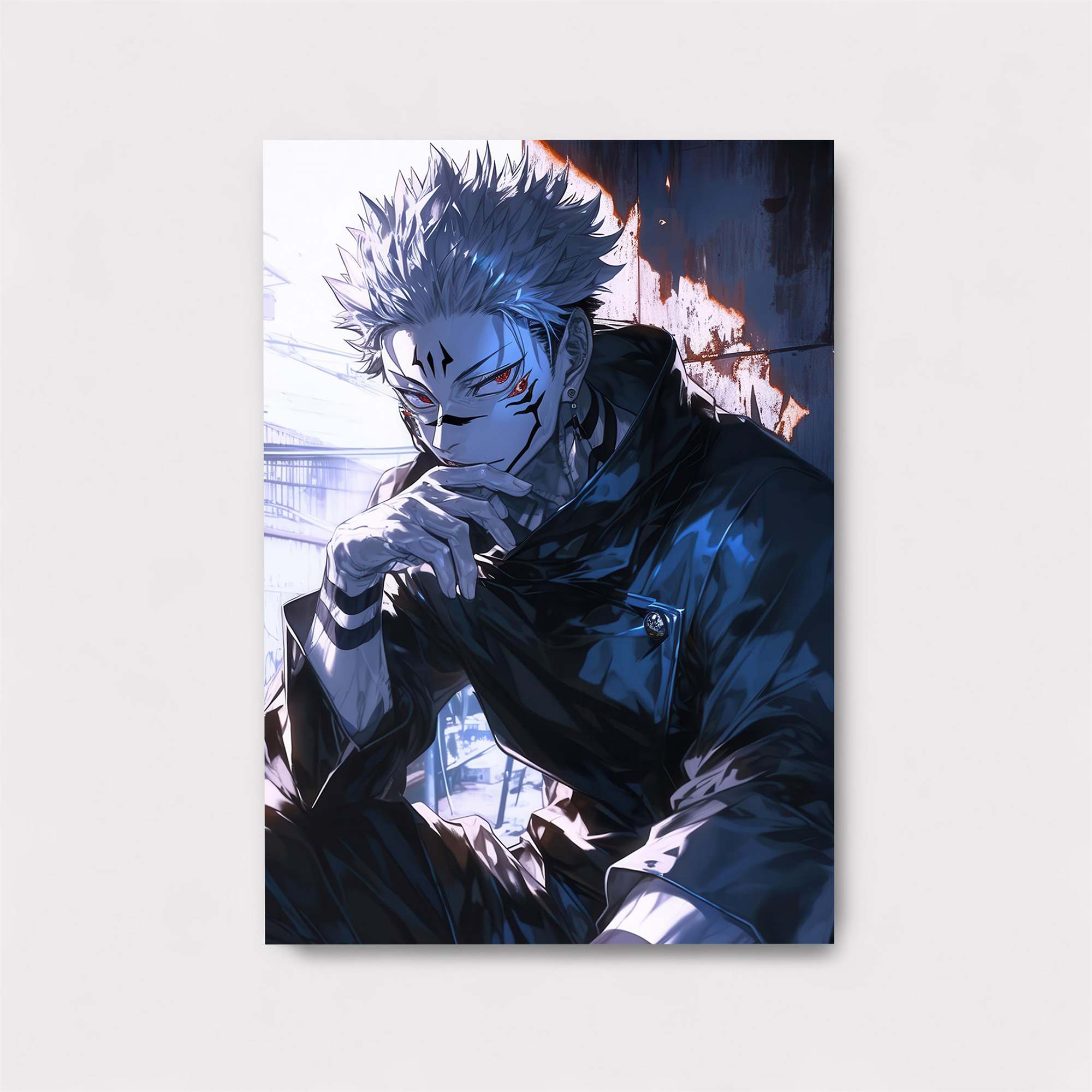 Sukuna Sinister Safe Wall Magnetic / M