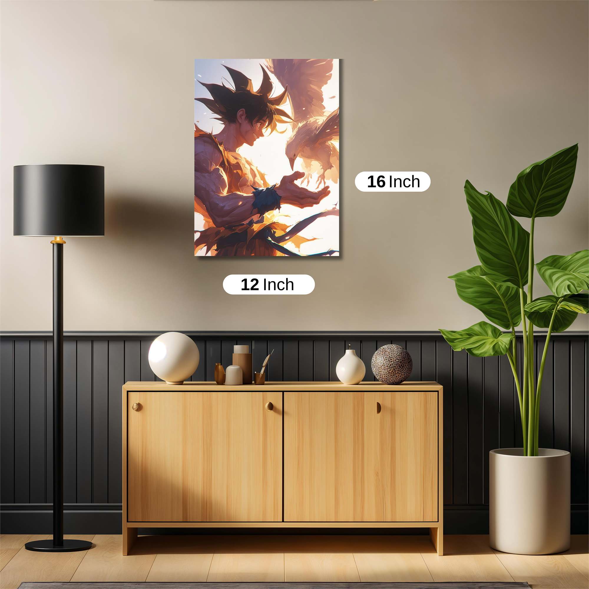 Goku Serenity Safe Wall Magnetic / M