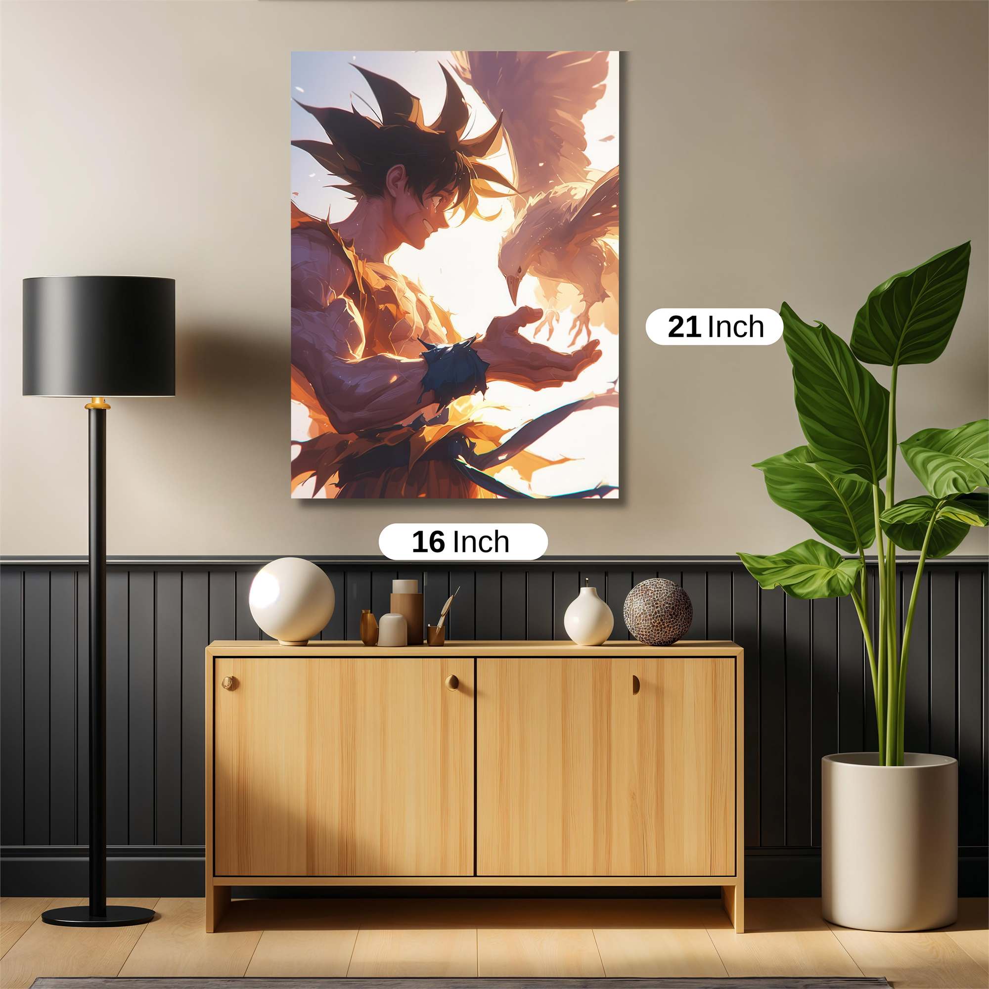 Goku Serenity Safe Wall Magnetic / M